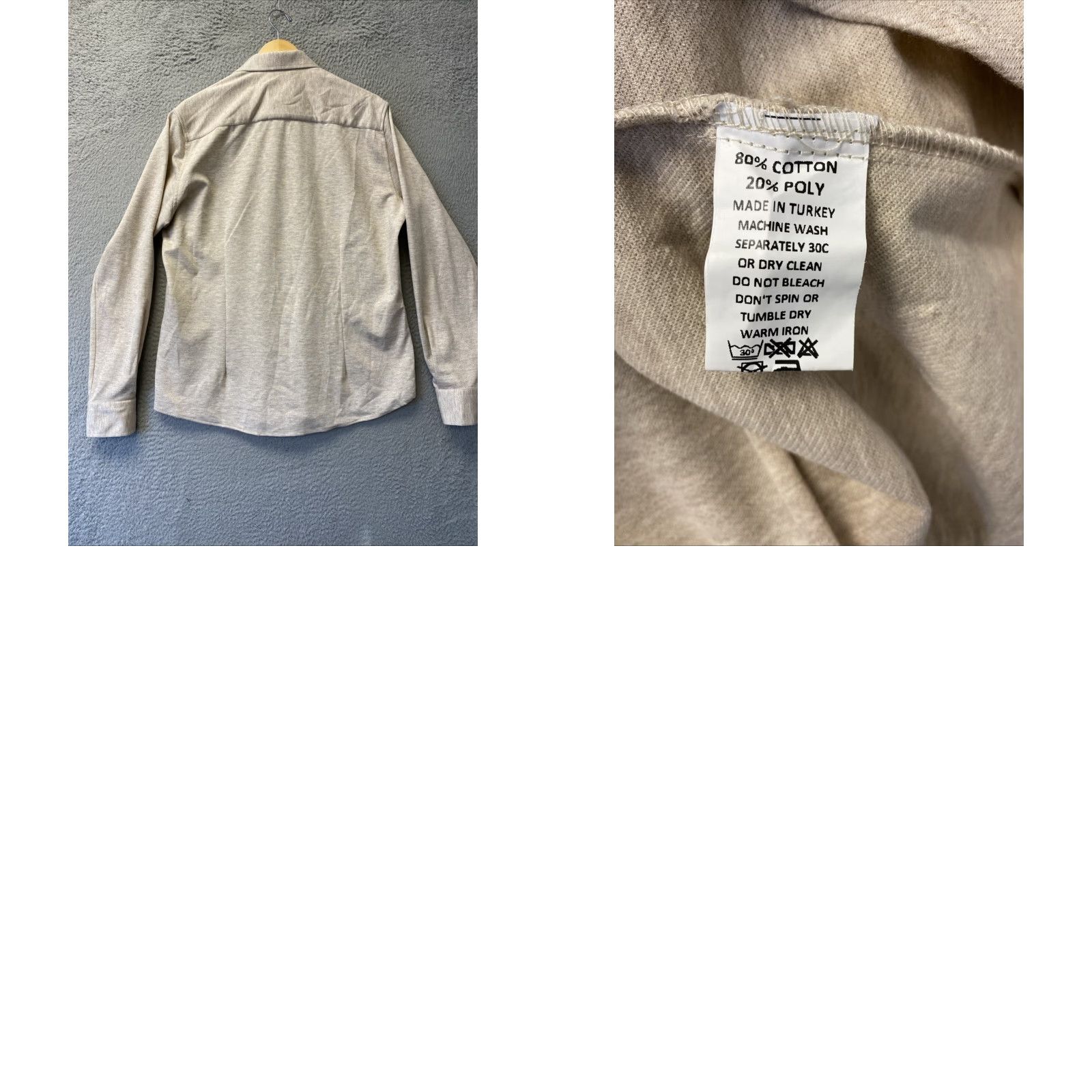Vintage VINTAGE Garnet Men’s Long Sleeve Button-Up Shirt M Mauve Cotton Stretch Casual Size US M / EU 48-50 / 2 - 8 Thumbnail