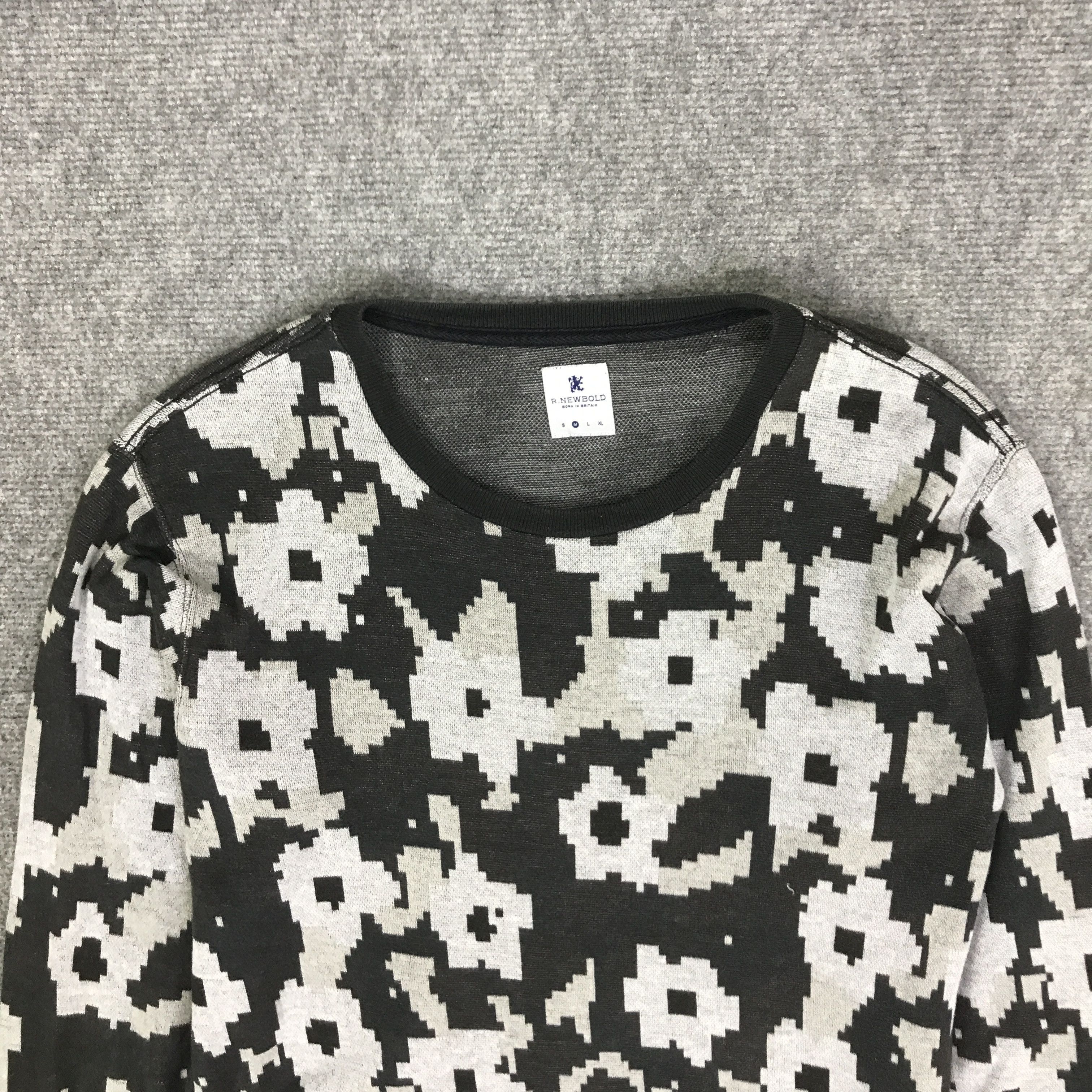 R.Newbold R.NEWBOLD SWEATSHIRT K86B4 Size US M / EU 48-50 / 2 - 2 Thumbnail