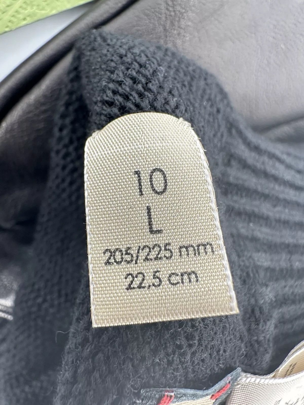 Gucci New Gucci Glover Size-10-L black Leather Size ONE SIZE - 7 Thumbnail