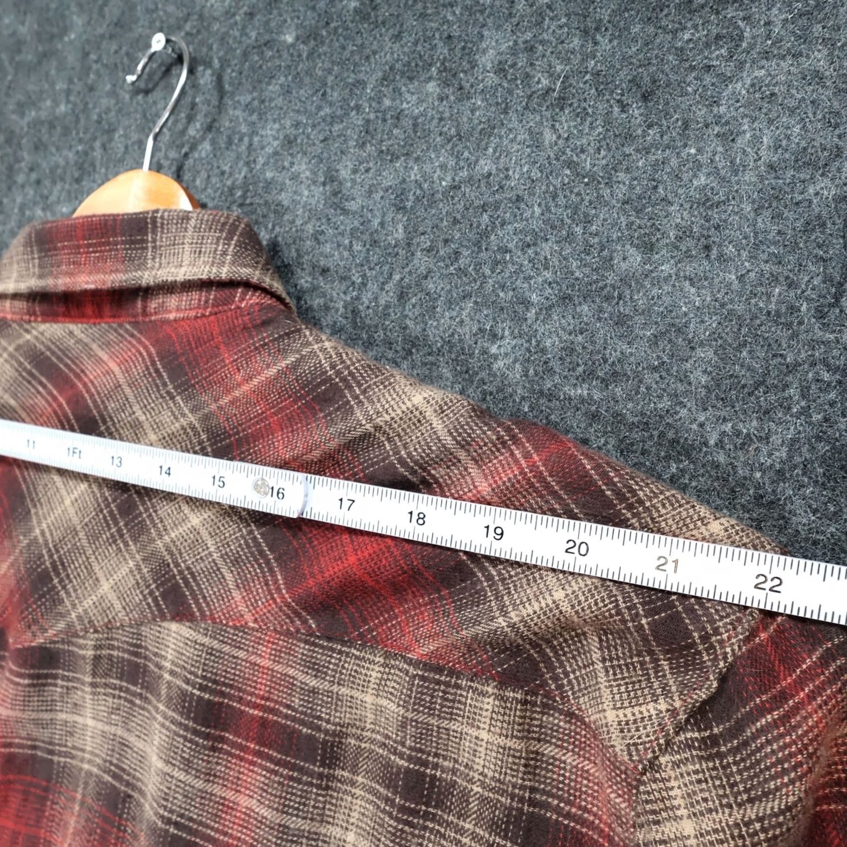Vintage Canyon Guide Outfitters Flannel Shirt Mens XL Red Plaid Western Snap Size US XL / EU 56 / 4 - 6 Thumbnail
