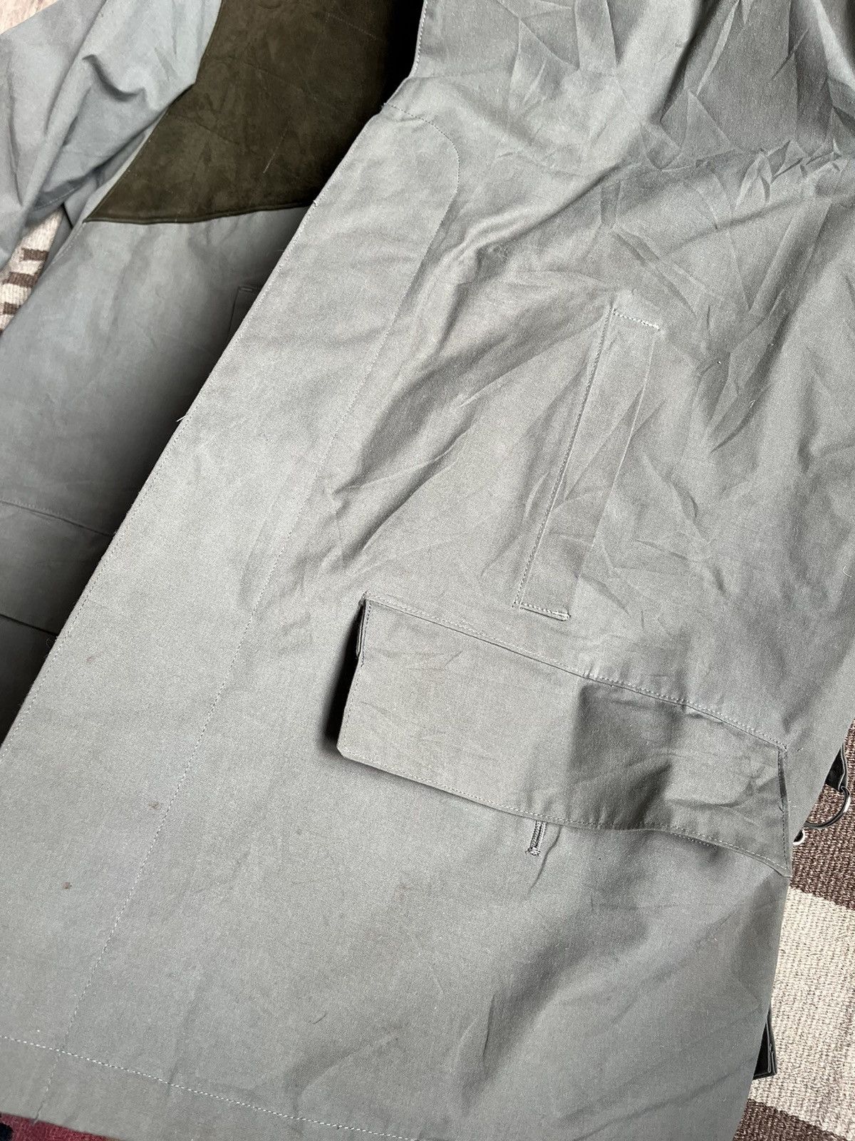 Other Adolphe Lafont 50s Olive Scotchgard France Hunting Jacket Size US L / EU 52-54 / 3 - 7 Thumbnail