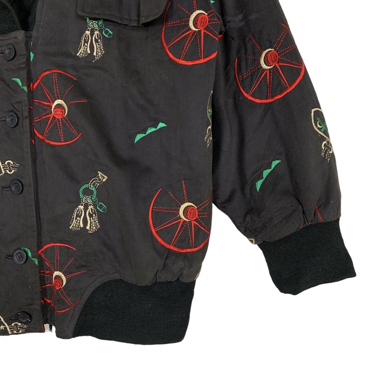 Vintage Partners by Mode Vallie Souvenir BomberJacket SizeM