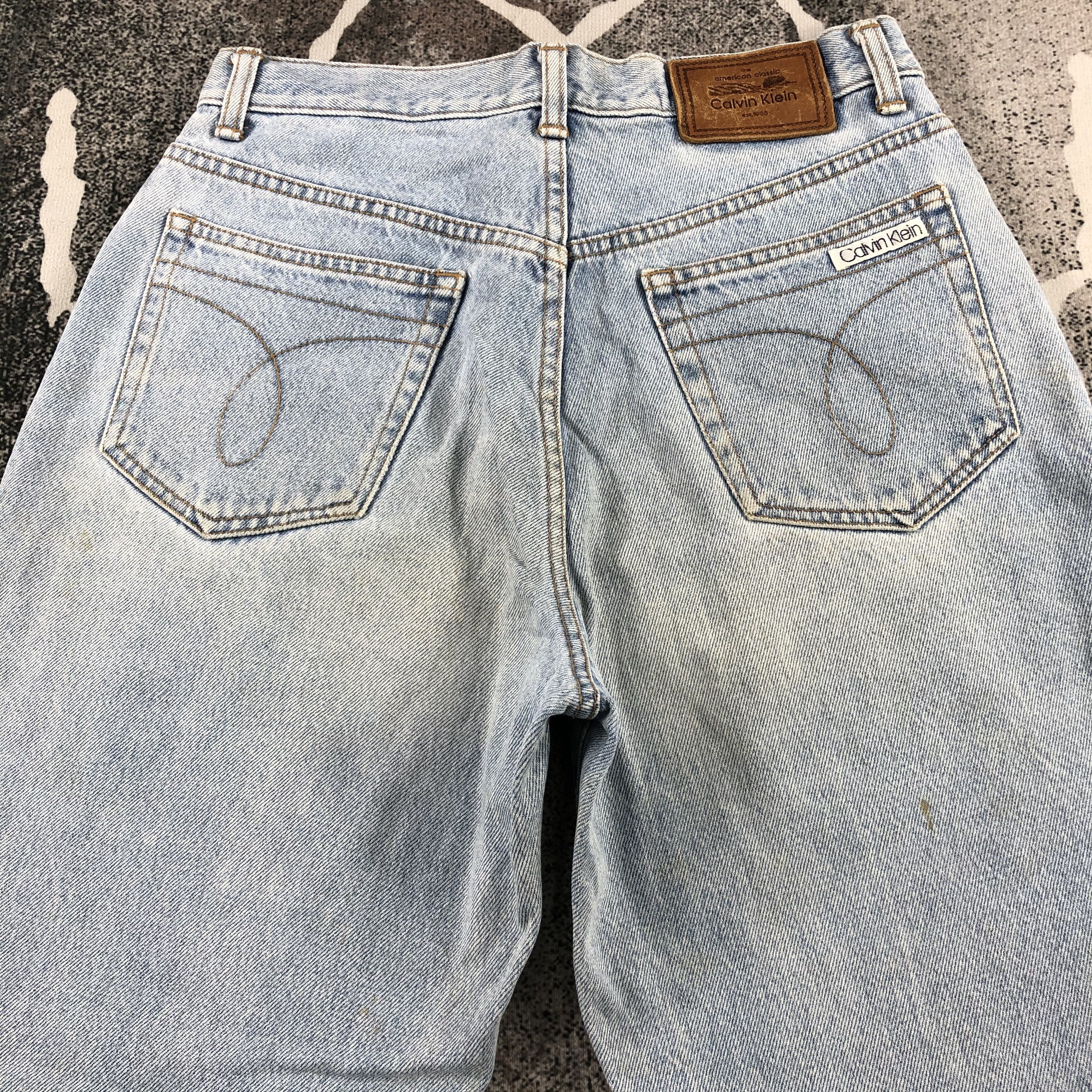 Calvin Klein Vintage Calvin Klein Jeans Medium Wash Denim KJ755 Size US 30 / EU 46 - 4 Thumbnail