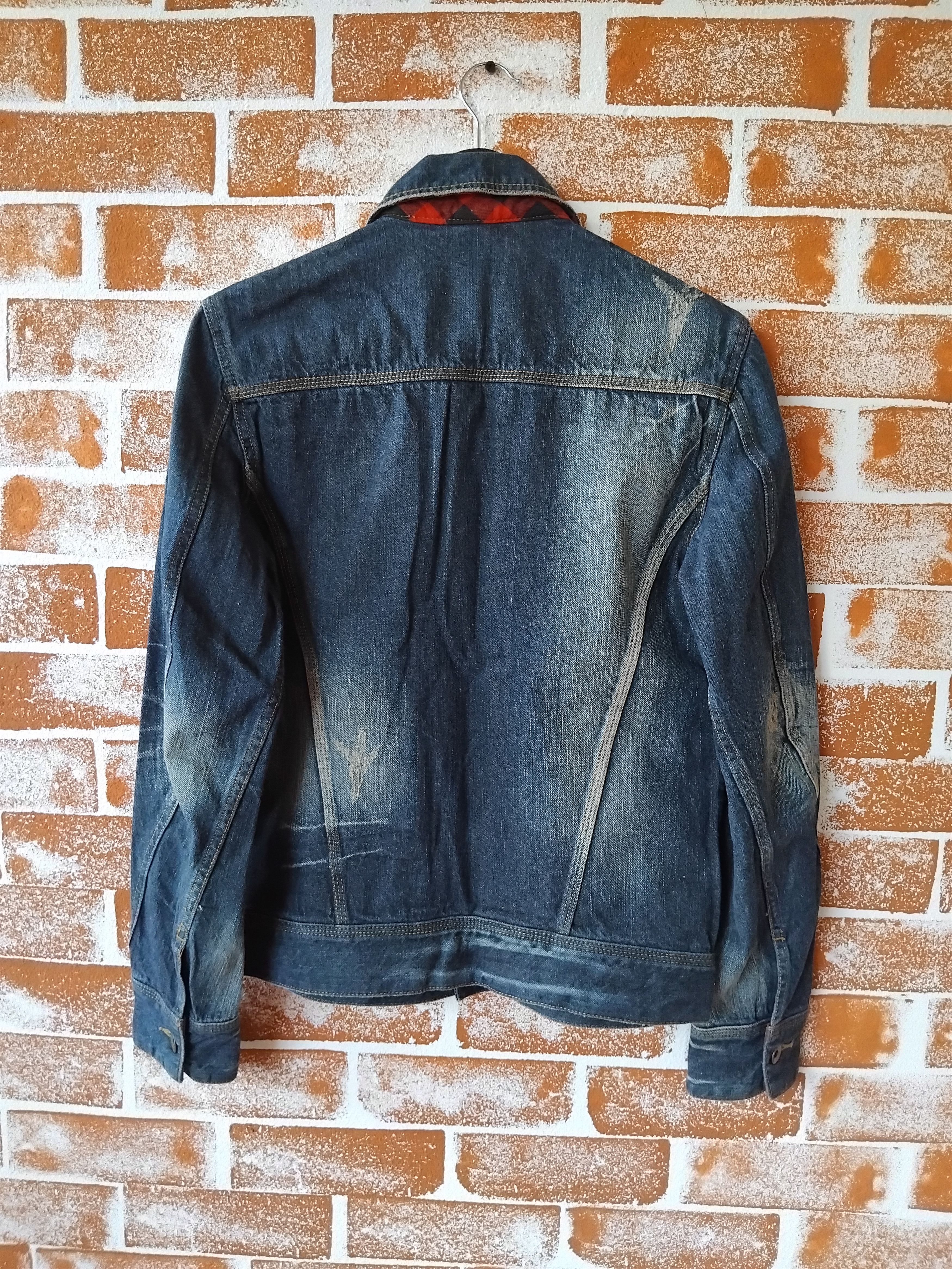 If Six Was Nine 💥Mind Blow Japanese style acid wash denim jacket Size US M / EU 48-50 / 2 - 5 Thumbnail