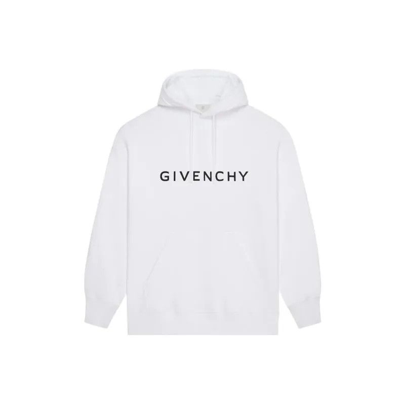 Givenchy o1srvl11e0725 Slim Fit Hoodie in White Size US L / EU 52-54 / 3 - 1 Thumbnail