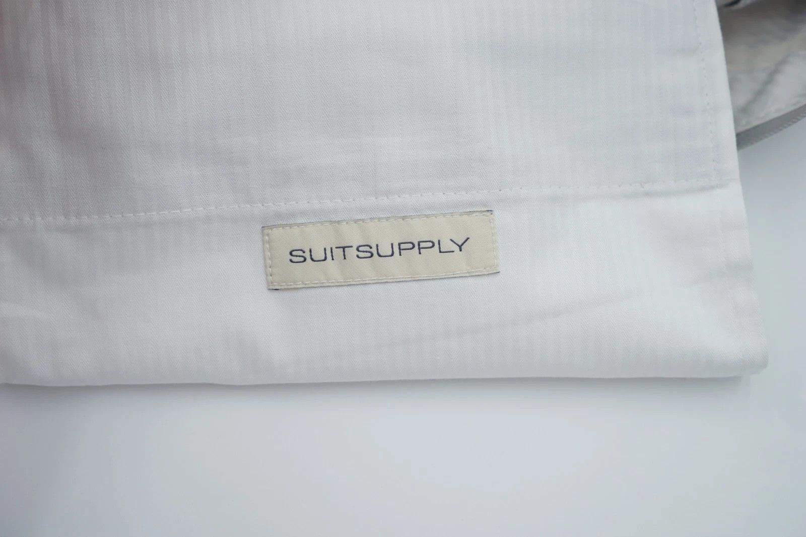 Suitsupply Men Suitsupply Pants Grey Wool & Brescia Size UK/US40 Size 40R - 5 Thumbnail