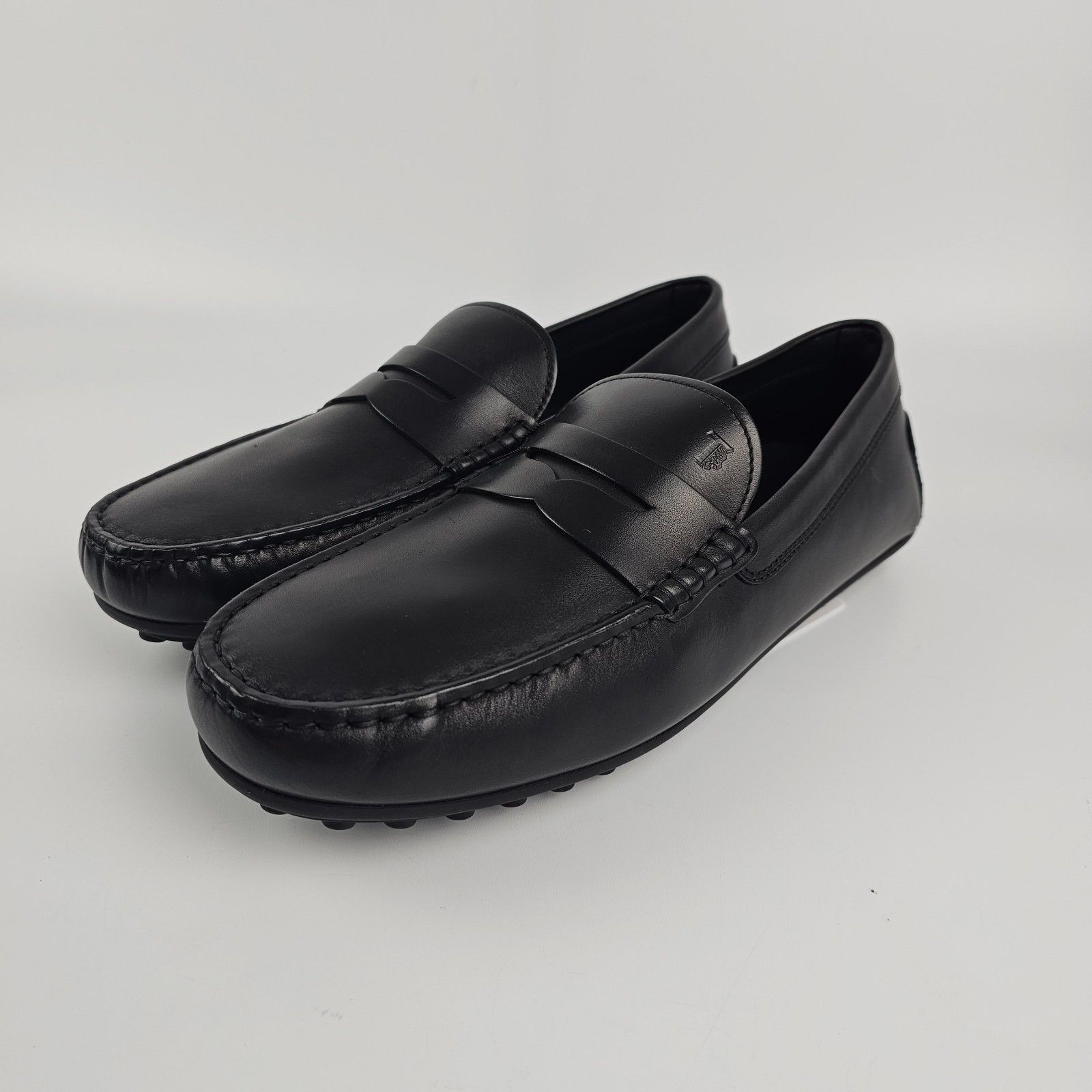 TOD'S City Gommino Black Loafers New & Authentic (Men's size