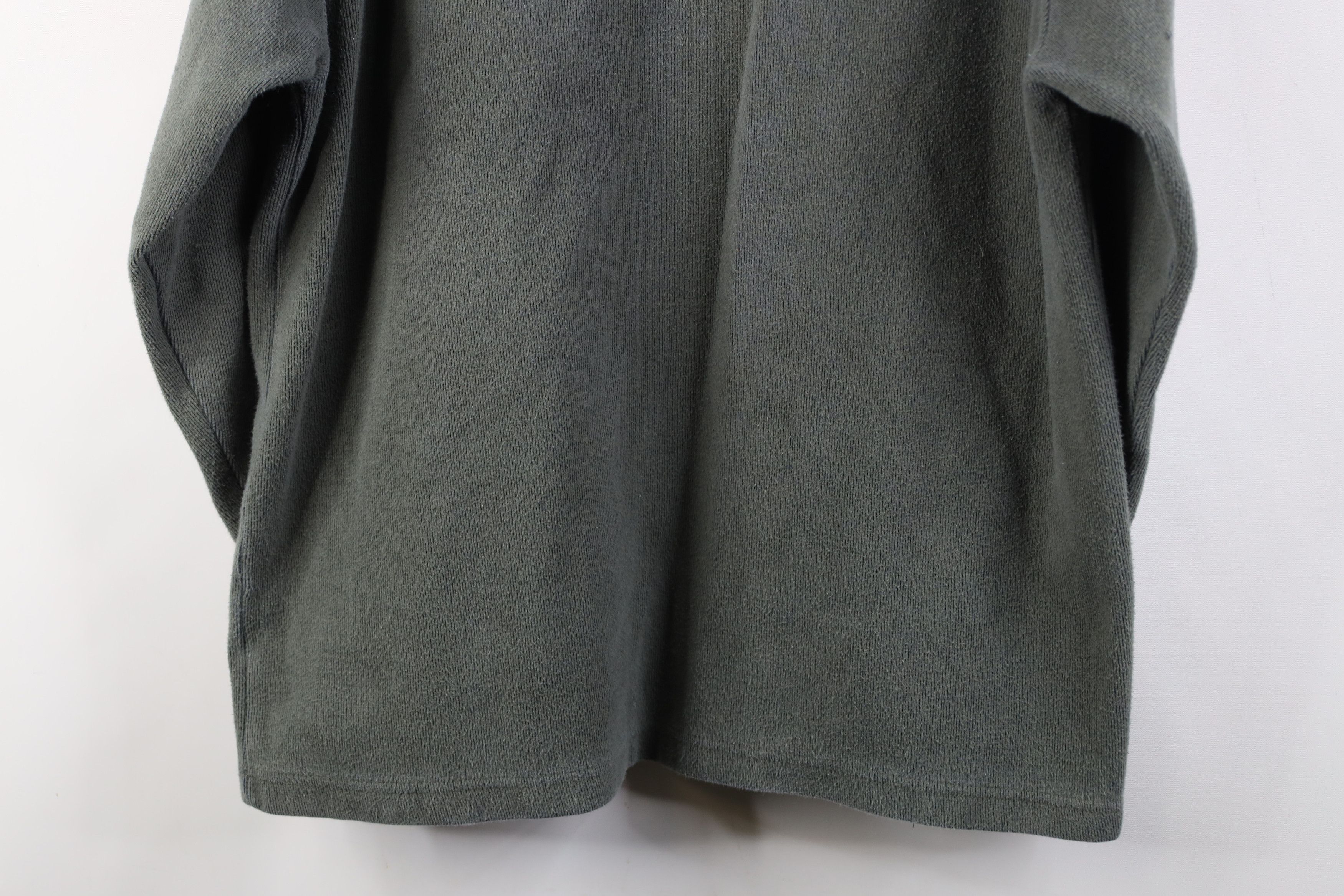 Rusty Vintage 90s Y2K Rusty Surfing Ribbed Knit T-Shirt Green Size US L / EU 52-54 / 3 - 15 Thumbnail