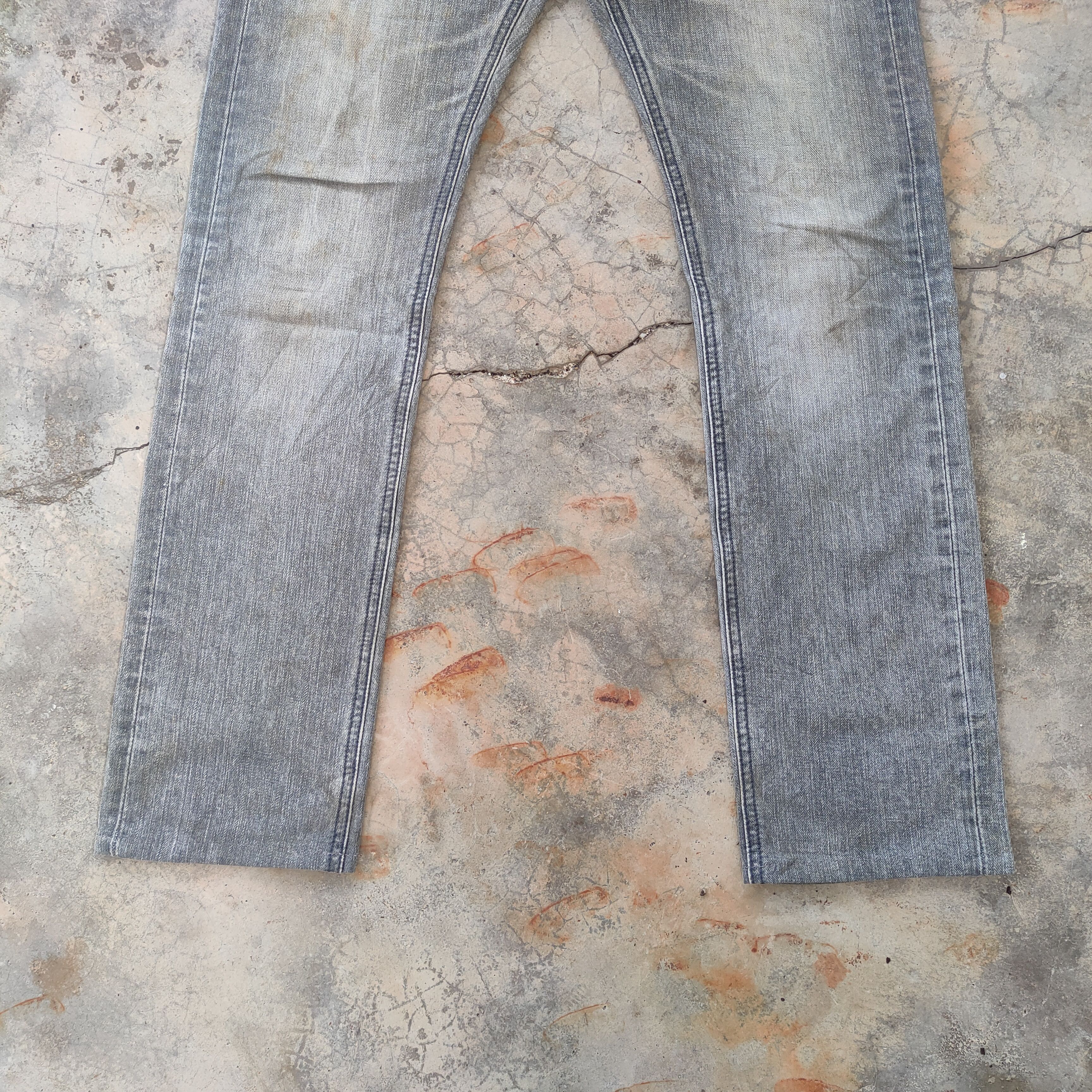 Jean × Lee W29 VINTAGE LEE SKINNY FADED JEANS DENIM PANTS Size US 29 - 5 Thumbnail