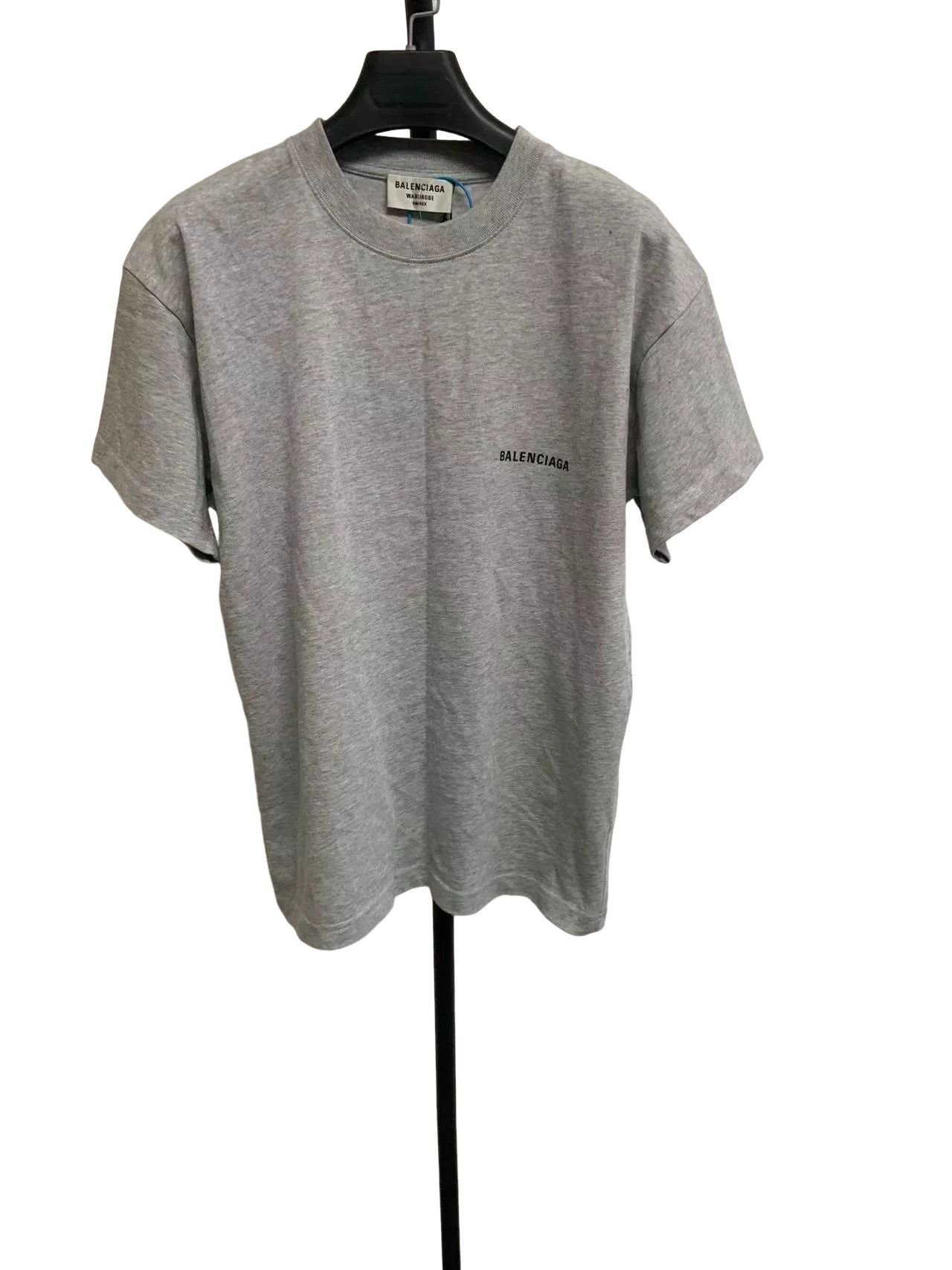 Balenciaga Balenciaga Logo Print Jersey T-Shirt Size XS Size US XS / EU 42 / 0 - 1 Thumbnail