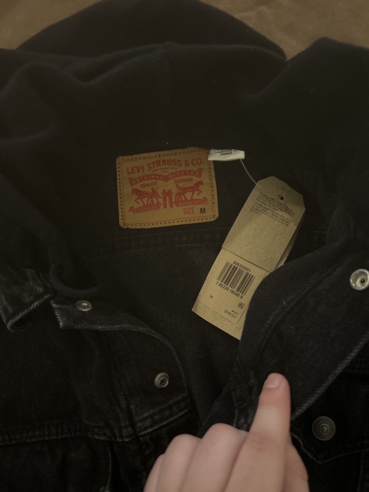 Levi's Levi’s Denim Hoodie Jacket Size US M / EU 48-50 / 2 - 4 Thumbnail