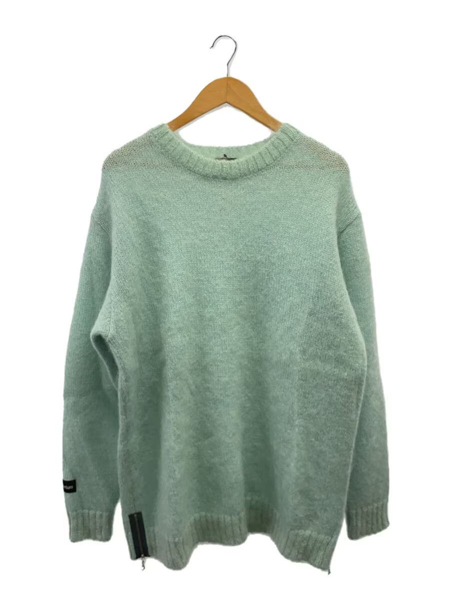 Undercover Side Zip Mohair Drop Shoulder Knit Sweater Size US L / EU 52-54 / 3 - 1 Thumbnail