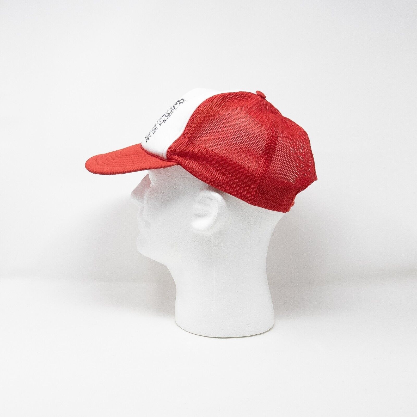 Vintage Vintage 90s Workwear Bricklayer Trucker Hat - Foam Mesh Snap Size ONE SIZE - 4 Thumbnail