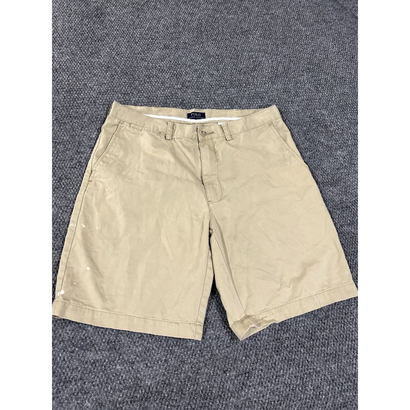Polo Ralph Lauren Polo Ralph Lauren Shorts Mens 36 Khaki Beige Regular Fit Chino Casual Summer Size US M / EU 48-50 / 2 - 2 Thumbnail