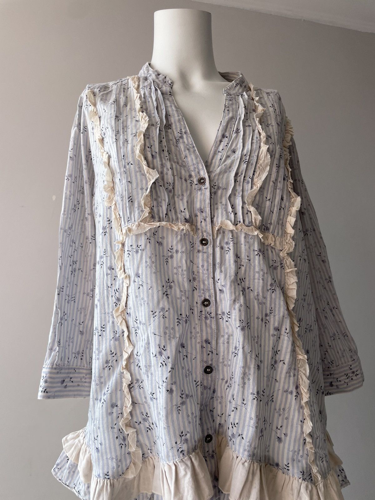 Vintage Mark and spencer shirt Size L / US 10 / IT 46 - 6 Thumbnail