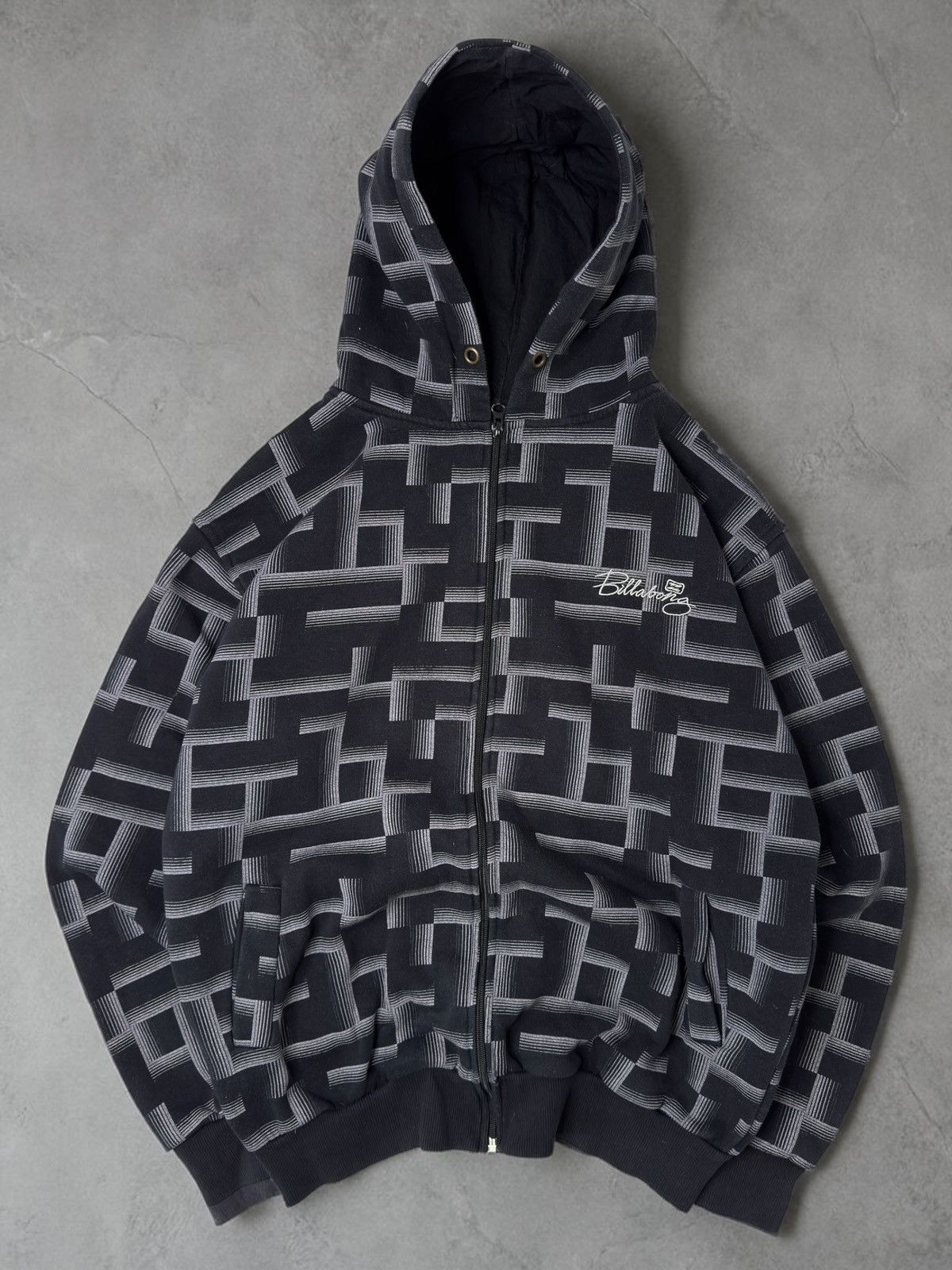 Billabong Vintage Billabong boxy hoodie swag skater sk8 surfing 90s Size US L / EU 52-54 / 3 - 1 Thumbnail