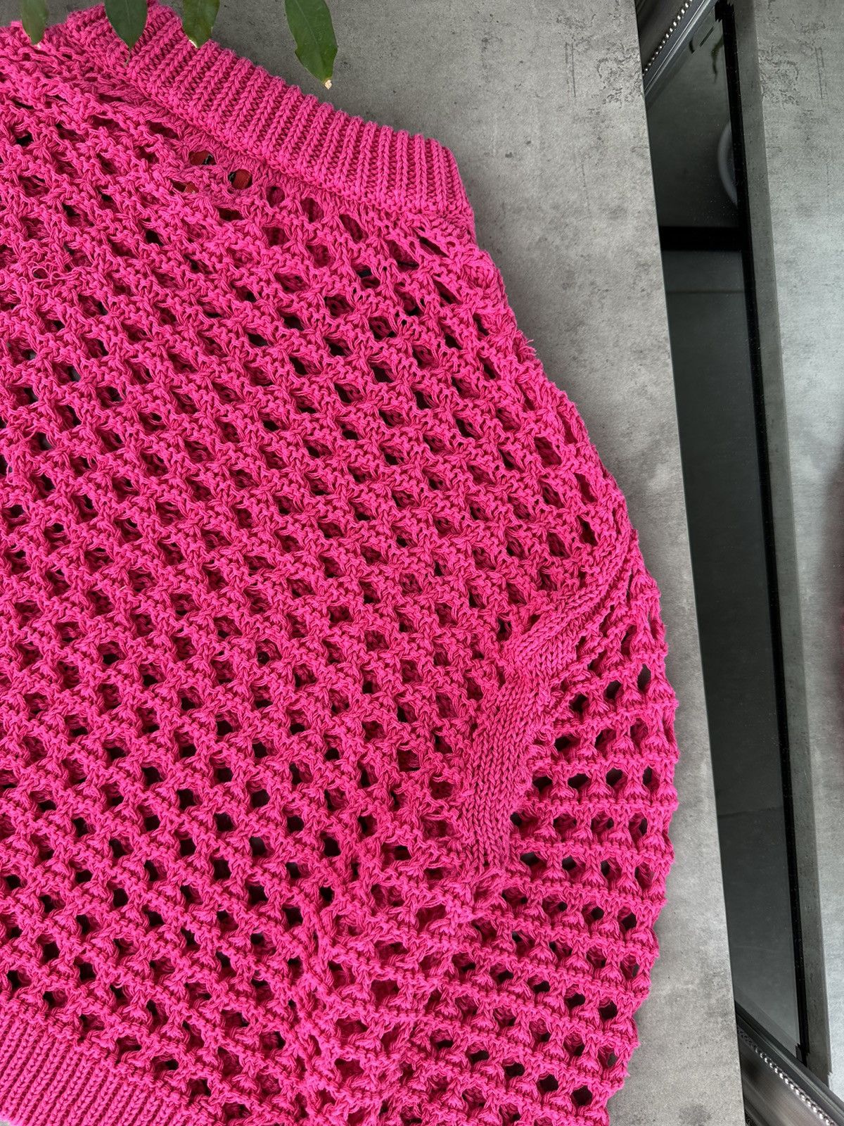 Miss Sixty Miss Sixty Mesh Knit Sweater Size L / US 10 / IT 46 - 10 Thumbnail