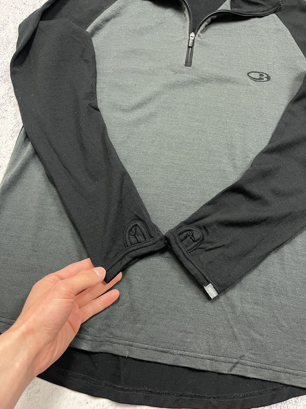 Icebreaker Ice Breaker Body Fit 260 Wool Long Sleeve 1/4 Zip Sweater Size US L / EU 52-54 / 3 - 7 Thumbnail