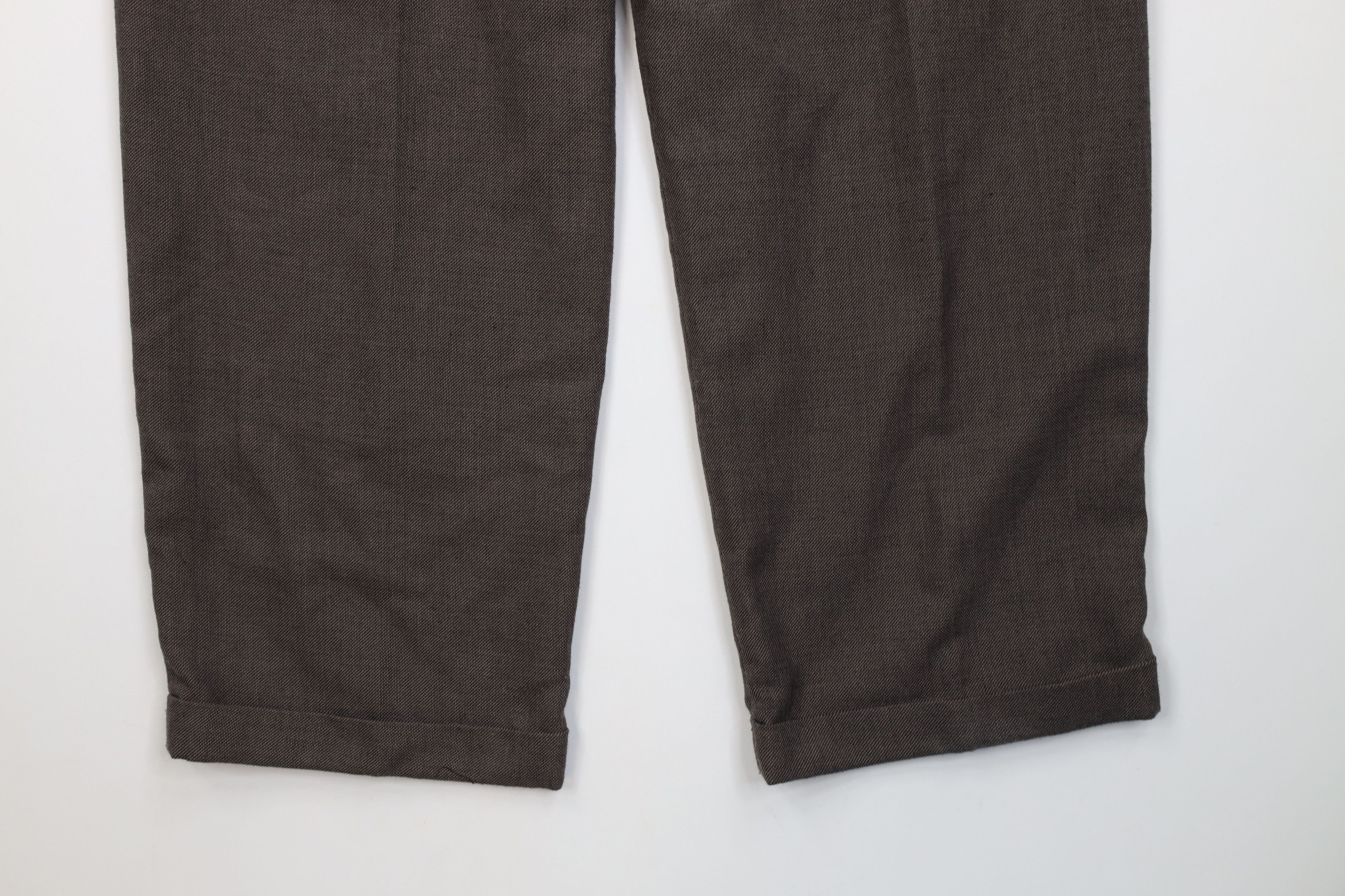 Vintage Vintage 90s Streetwear Blend Knit Wide Leg Chino Pants Size US 32 / EU 48 - 12 Thumbnail