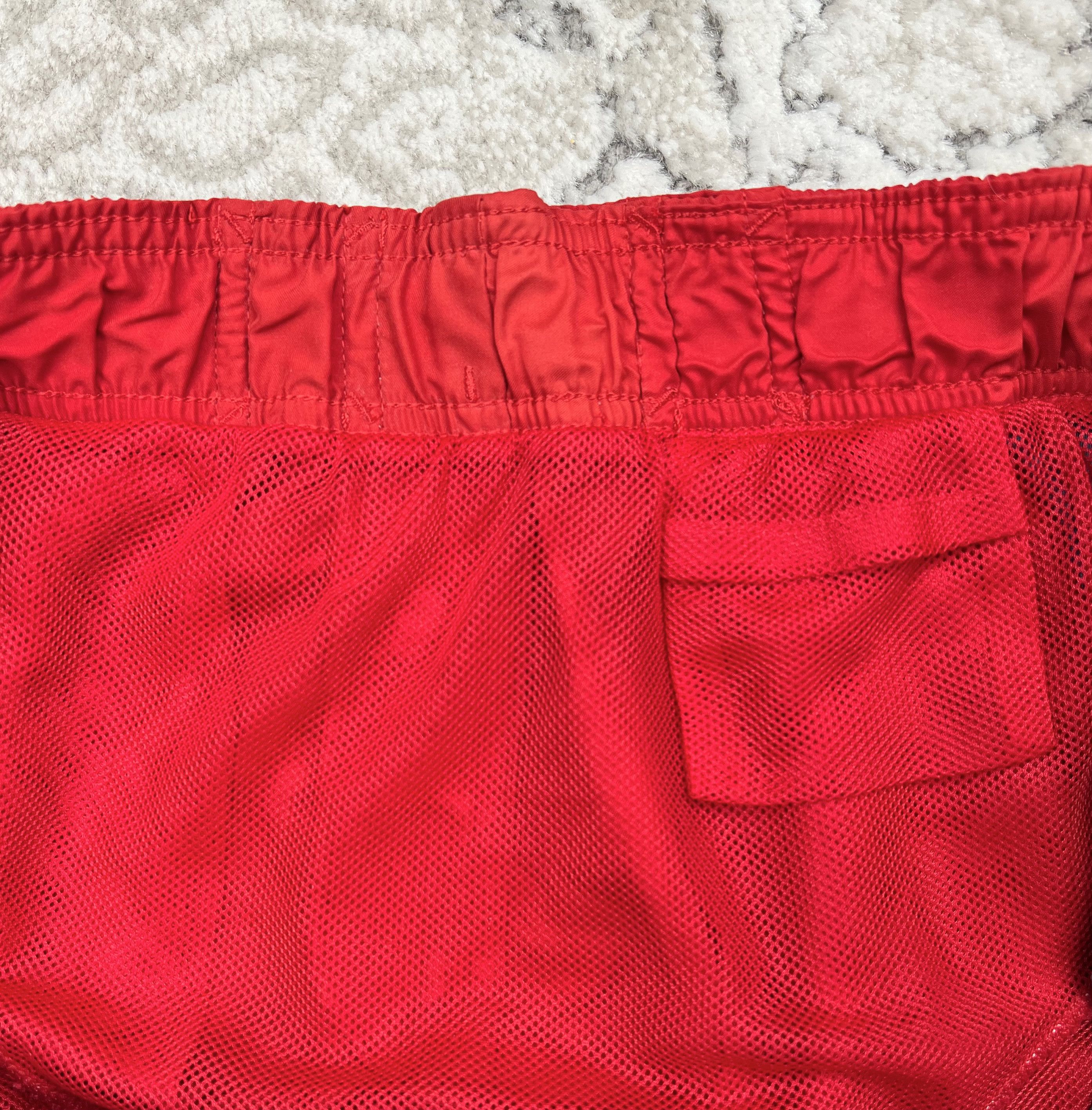 Adidas Adidas Retro Style Swim/Sport Shorts Red/Blue Size XL Size US 38 / EU 54 - 17 Thumbnail