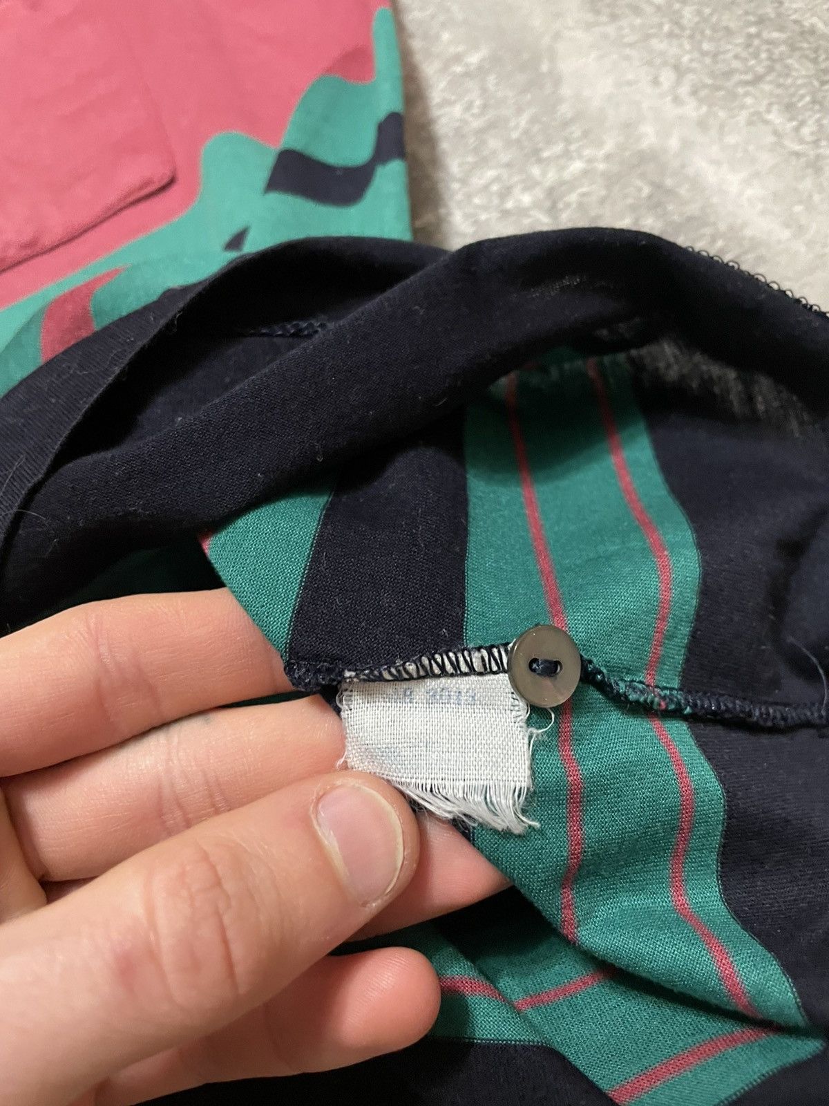 Christian Dior Monsieur Vintage Christian Dior Monsieur Striped Polo Shirt 90s Size US M / EU 48-50 / 2 - 12 Thumbnail