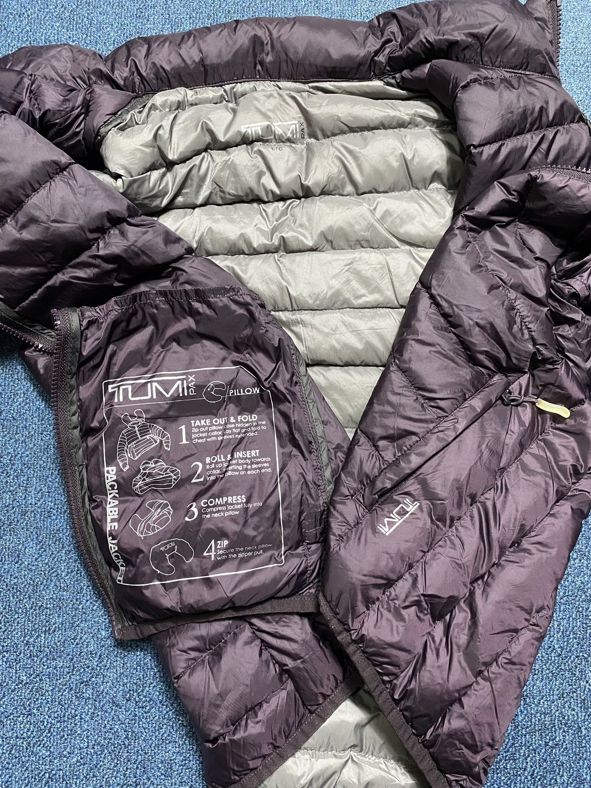 Tumi Tumi Pax - Packable Travel Puffer Jacket Size US L / EU 52-54 / 3 - 3 Thumbnail