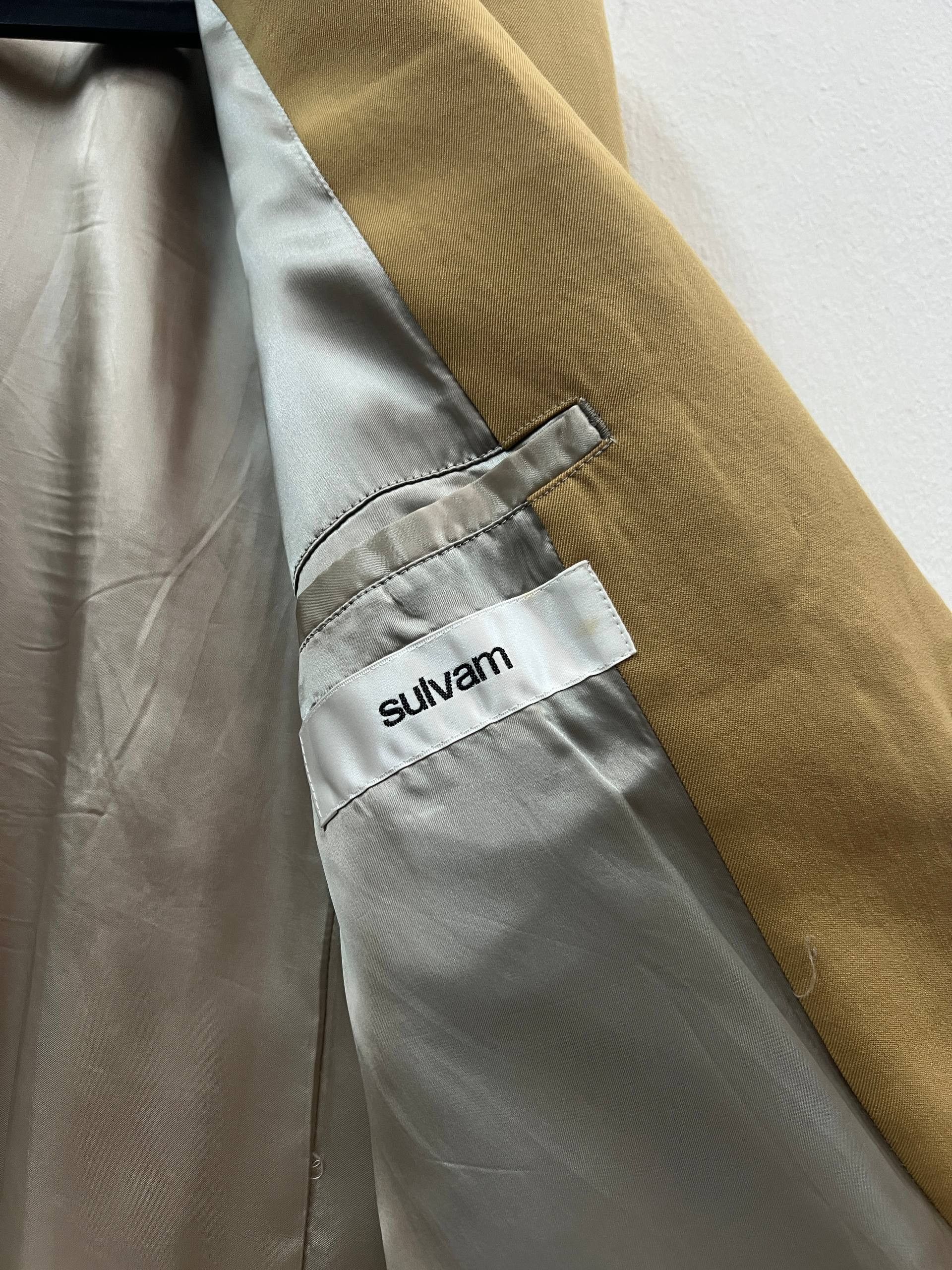 Sulvam SET OF 2 SS19 Sulvam Raw Hem Two Piece Suit Blazer Size US M / EU 48-50 / 2 - 8 Thumbnail