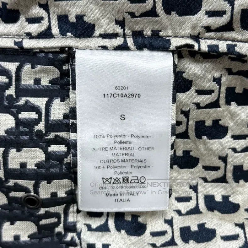 Dior Dior Dark blue full logo hooded sweatshirt Size S / US 4 / IT 40 - 6 Thumbnail