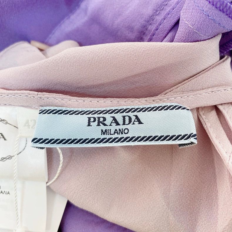 Prada Prada Purple skirt Size 27" / US 4 / IT 40 - 6 Thumbnail