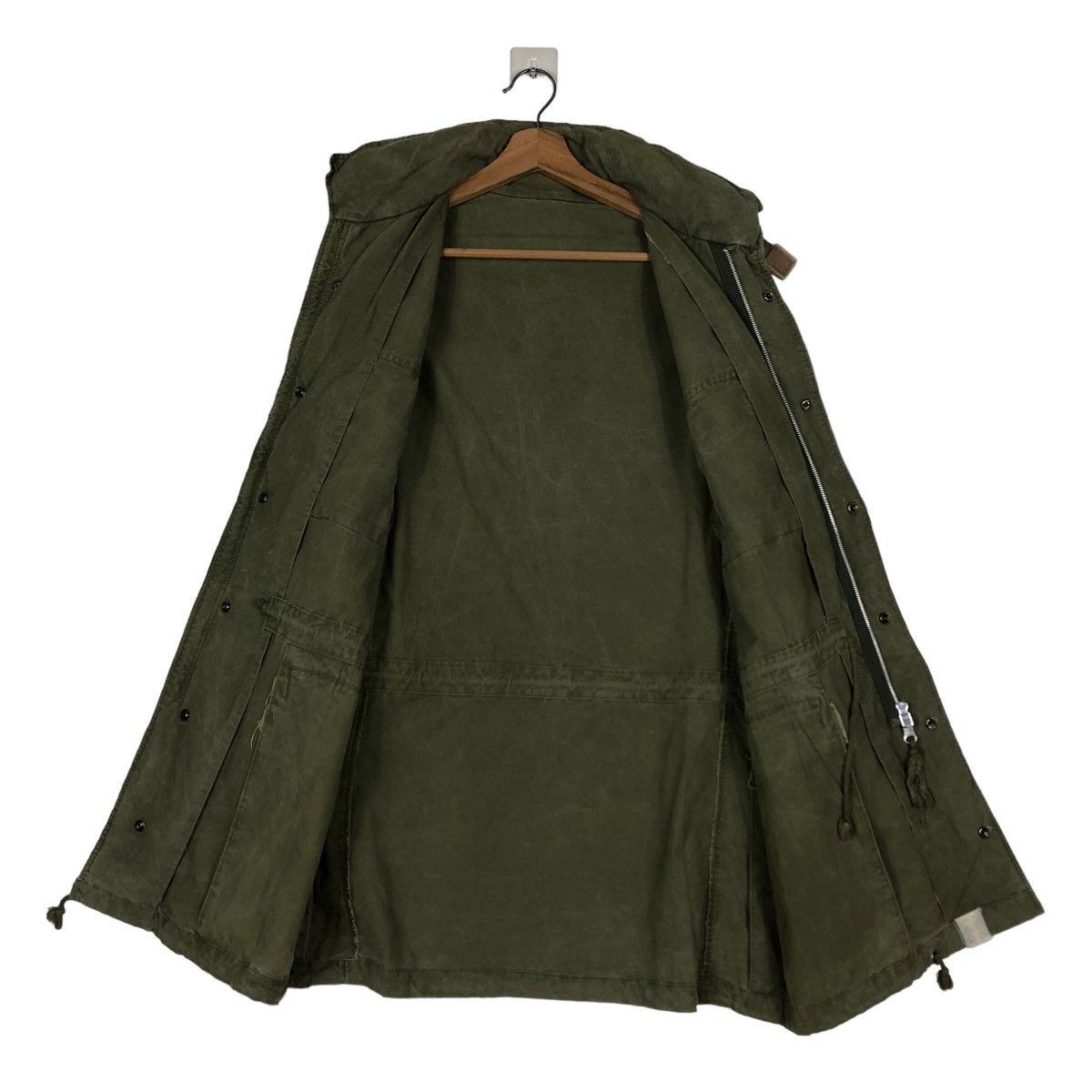 Japanese Brand 🔥Vintage Chore Biker Jacket Military Cargo Pockets Size US L / EU 52-54 / 3 - 13 Thumbnail