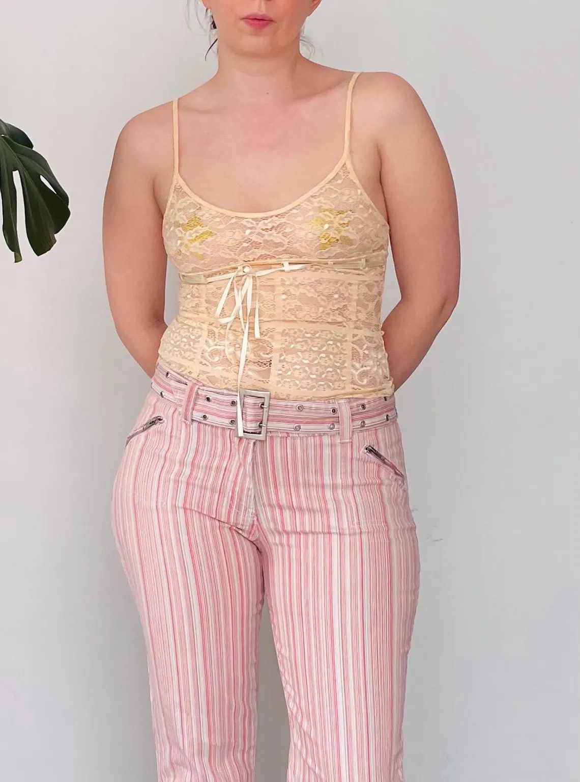 Vintage Vintage Intimissimi Lace Cami Size S / US 4 / IT 40 - 3 Thumbnail