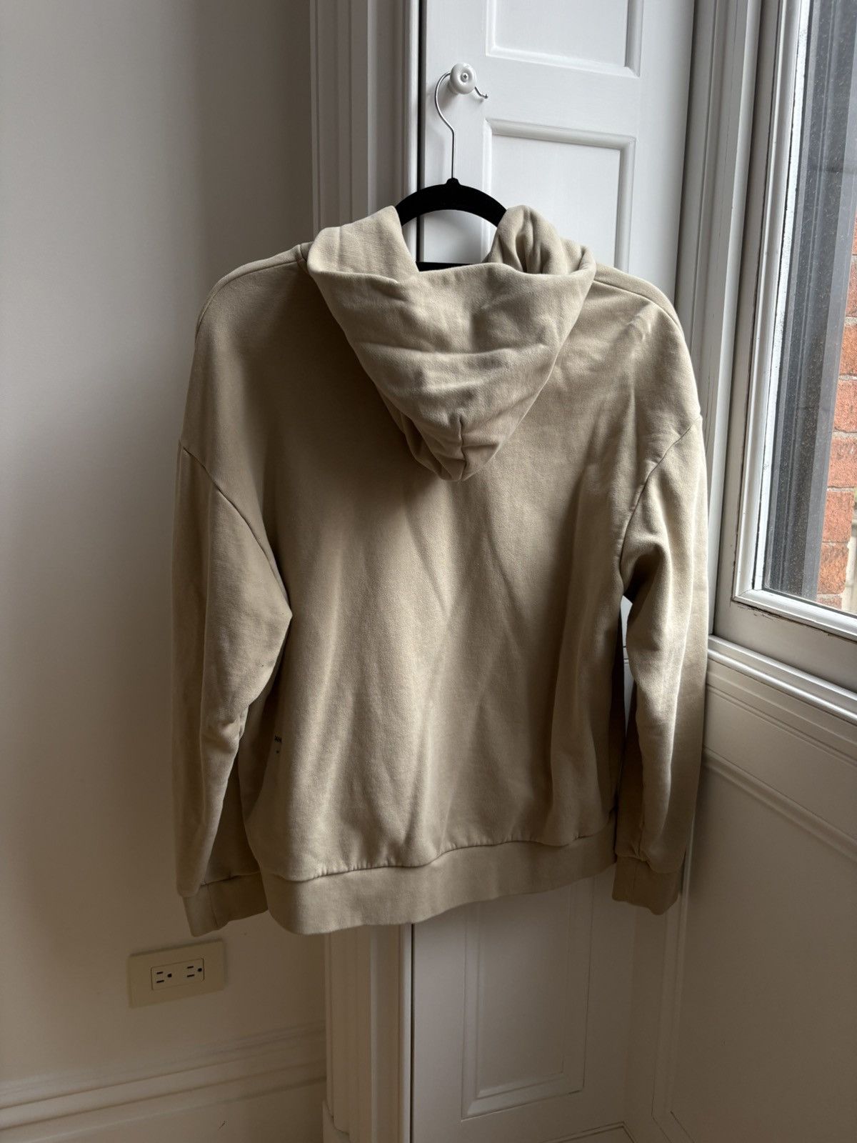 Pangaia PANGAIA Organic Cotton Pullover Hoodie Beige Women’s Size S Size S / US 4 / IT 40 - 4 Thumbnail
