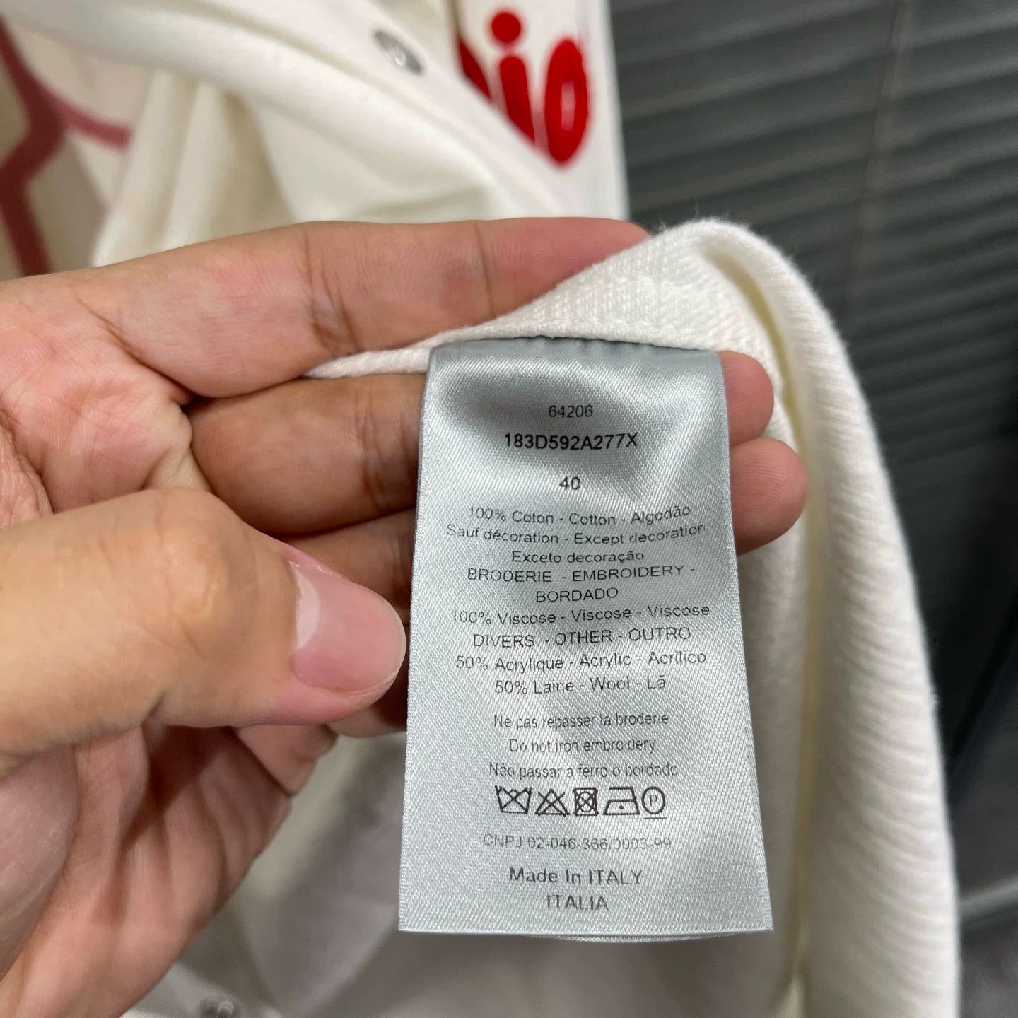 Dior Dior x Stussy Year of the Ox Velvet Embroidery Shirts Jkt 40 Size US M / EU 48-50 / 2 - 8 Thumbnail