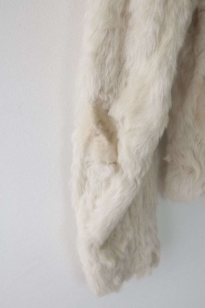 Vintage 1960's goat fur jacket Size S / US 4 / IT 40 - 6 Thumbnail