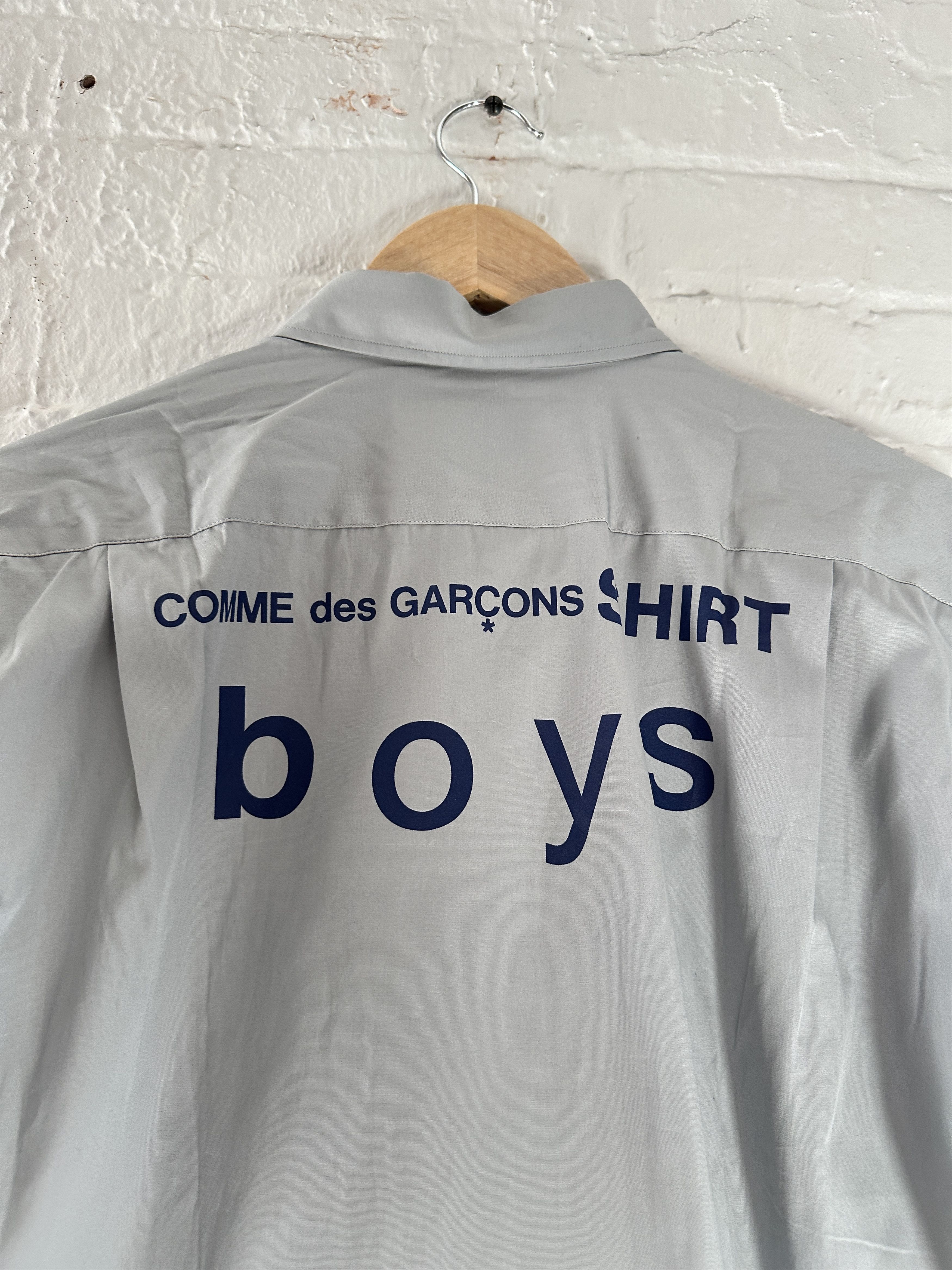 Comme des Garcons Comme des Garcons SHIRT boy Logo Button Up Shirt Size US M / EU 48-50 / 2 - 2 Thumbnail