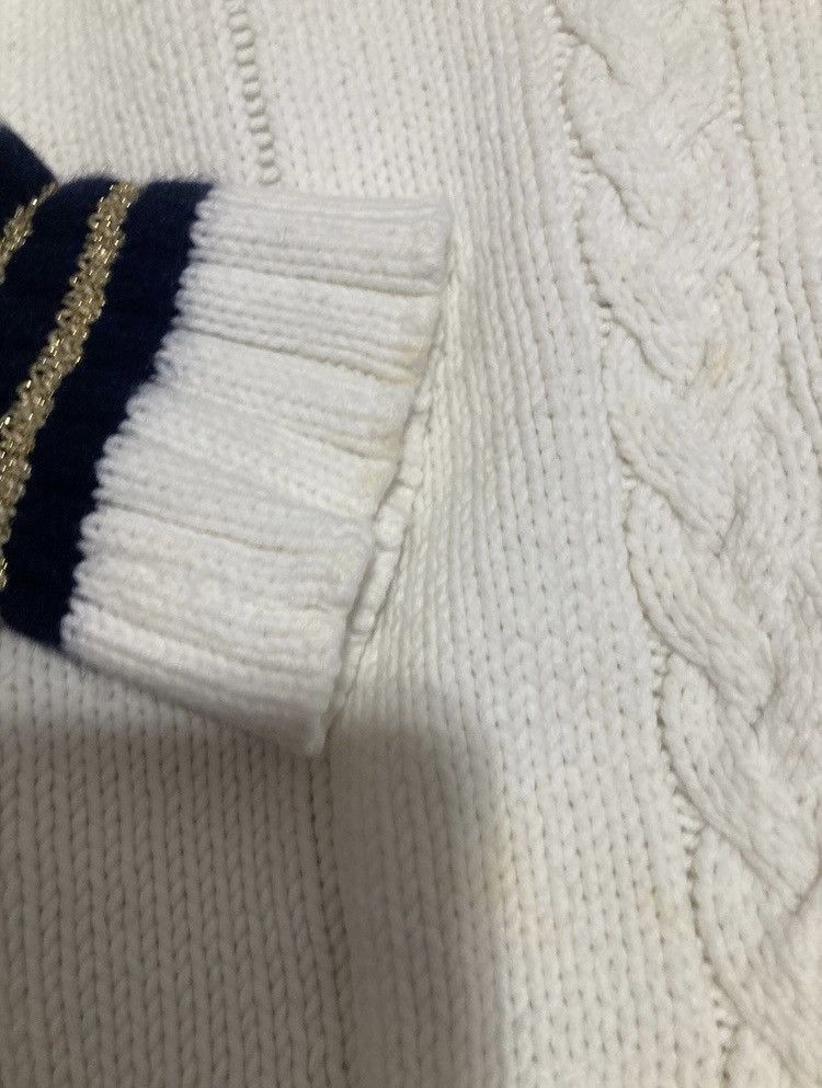 Tommy Hilfiger VTG Tommy Hilfiger 1X Cable Knit Wool Rabbit Hair Sweater Size XL / US 12-14 / IT 48-50 - 9 Thumbnail