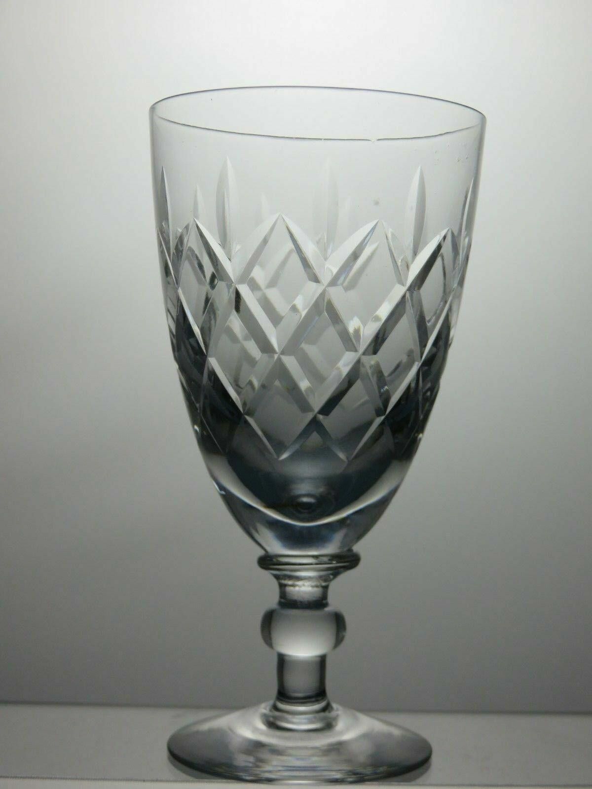 The Unbranded Brand Lead Crystal Cut Glass Wine Single Piece 5 1/8" Size ONE SIZE - 2 Thumbnail
