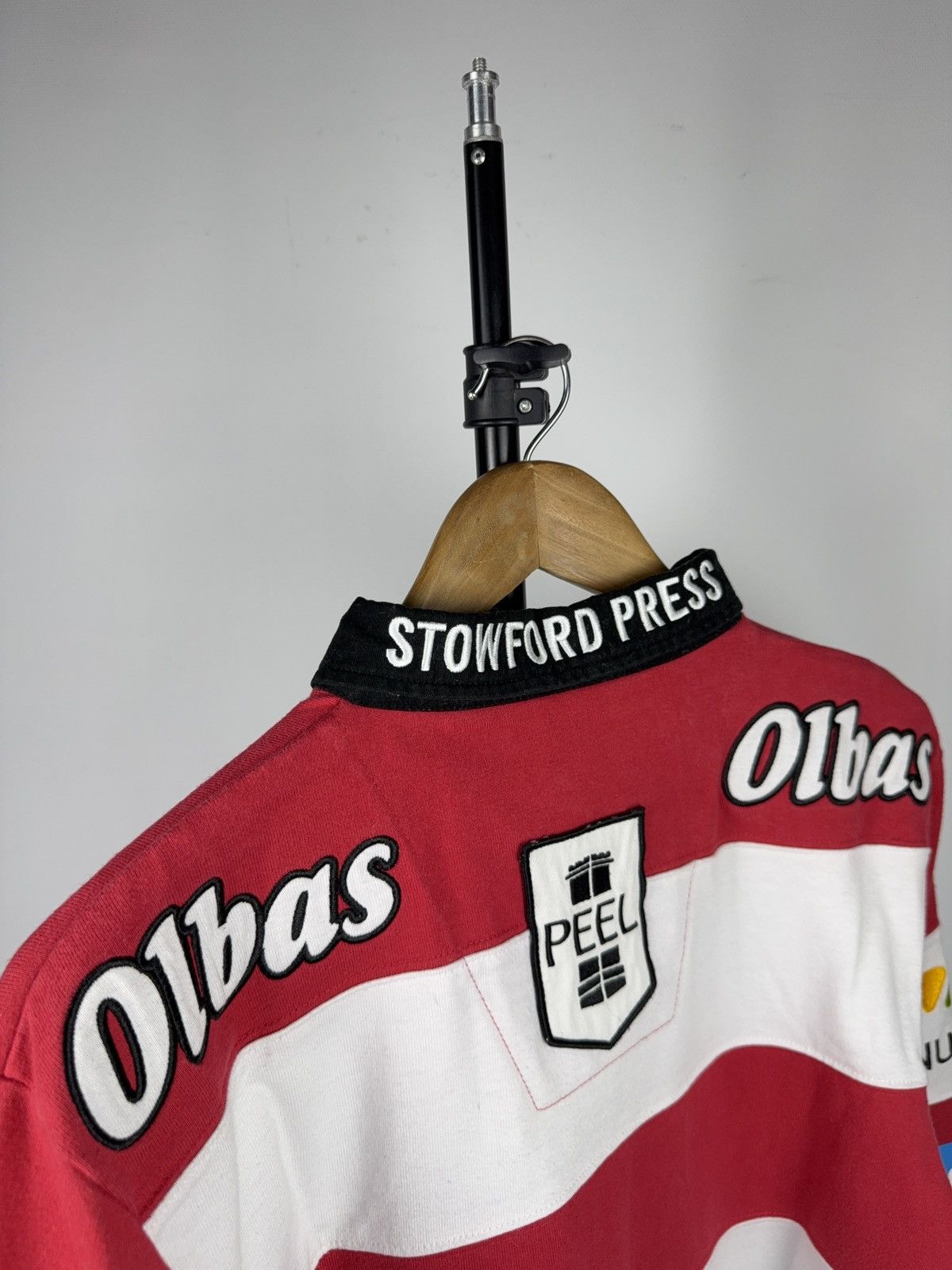 Japanese Brand Gloucester Rugby Mitsubishi Motors Jersey XBlades M Size US L / EU 52-54 / 3 - 20 Thumbnail