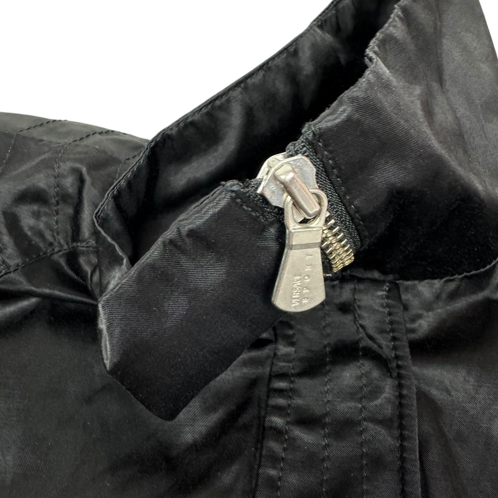 Versace Versace Sport Womens Black Full Zip Gilet Utility Vest Size S / US 4 / IT 40 - 3 Thumbnail