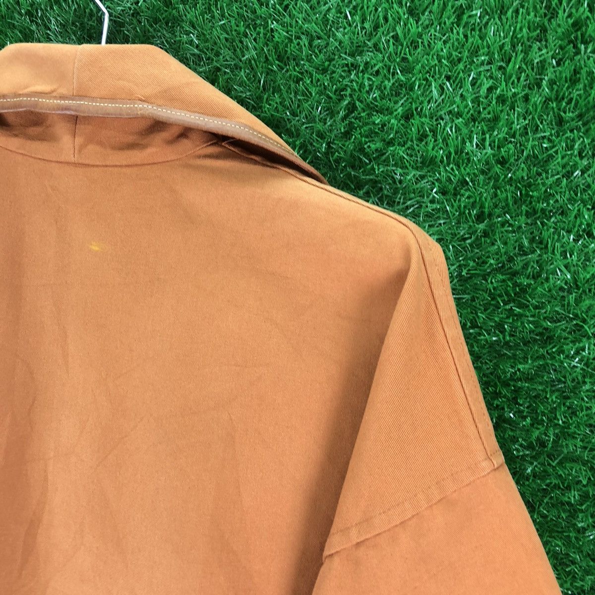 Il Bisonte Vintage IL Bisonte Zipper Jacket Duck Canvas Leather Size US S / EU 44-46 / 1 - 5 Thumbnail