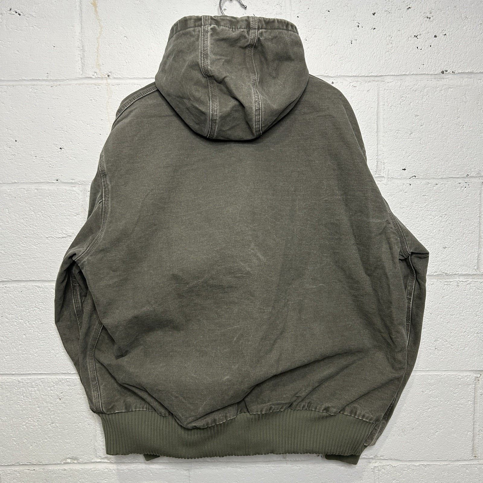 Carhartt Vintage Carhartt Thermal Hooded Active Jacket “Sage” J160 Size US XL / EU 56 / 4 - 2 Thumbnail