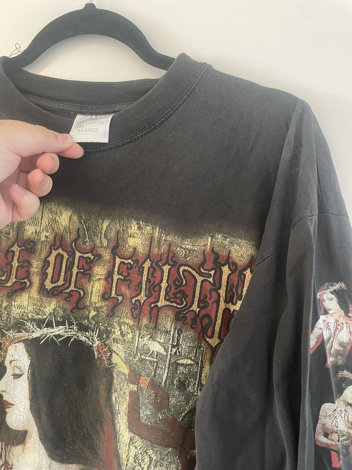Other Cradle Of Filth Praise The Whore 1998 longsleeve vamperotica Size US XL / EU 56 / 4 - 6 Thumbnail