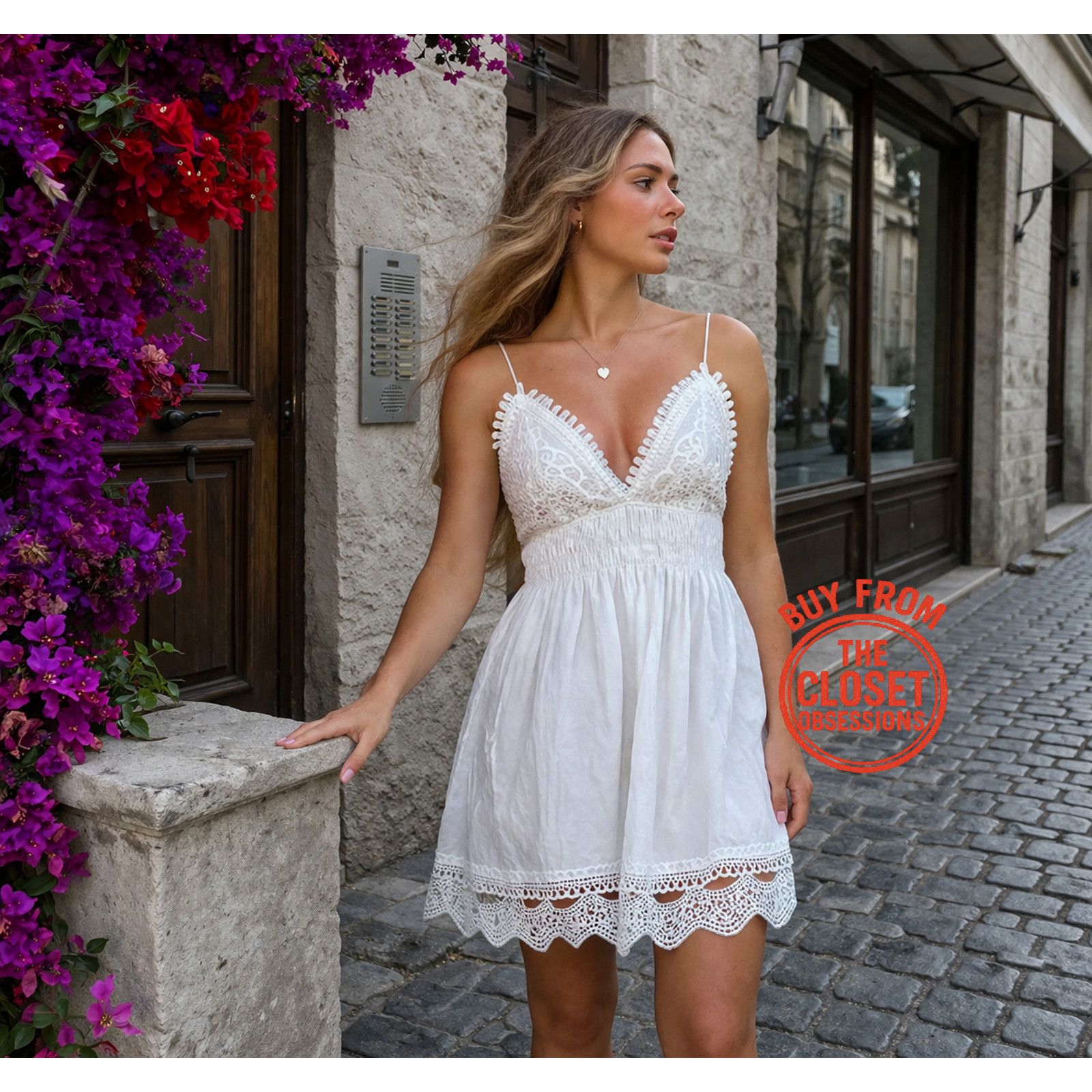 Zara ZARA White Balloon Hem Embroidered Mini Dress NWT | Grailed
