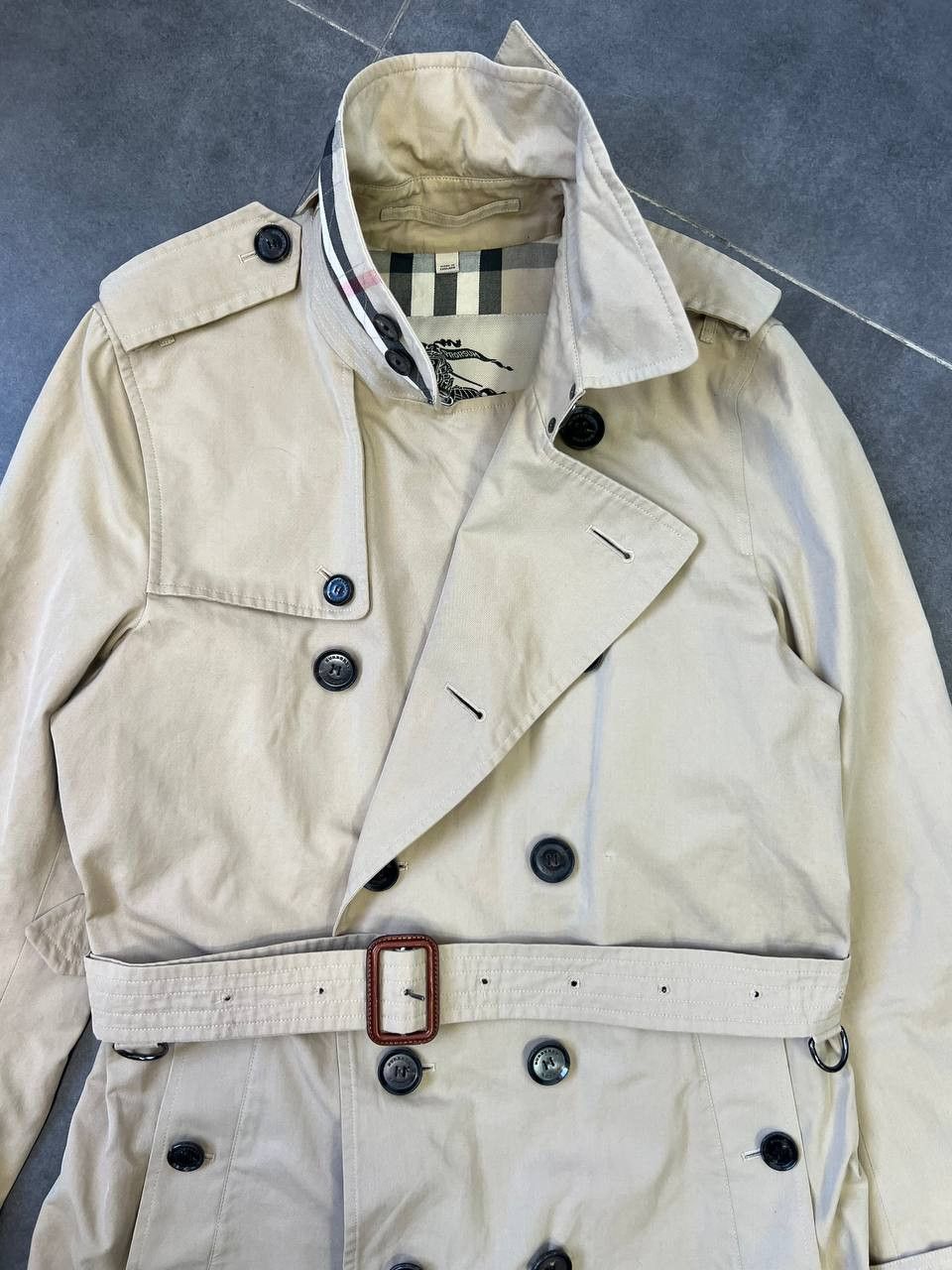 Burberry Burberry Trench Coat Size L / US 10 / IT 46 - 2 Thumbnail