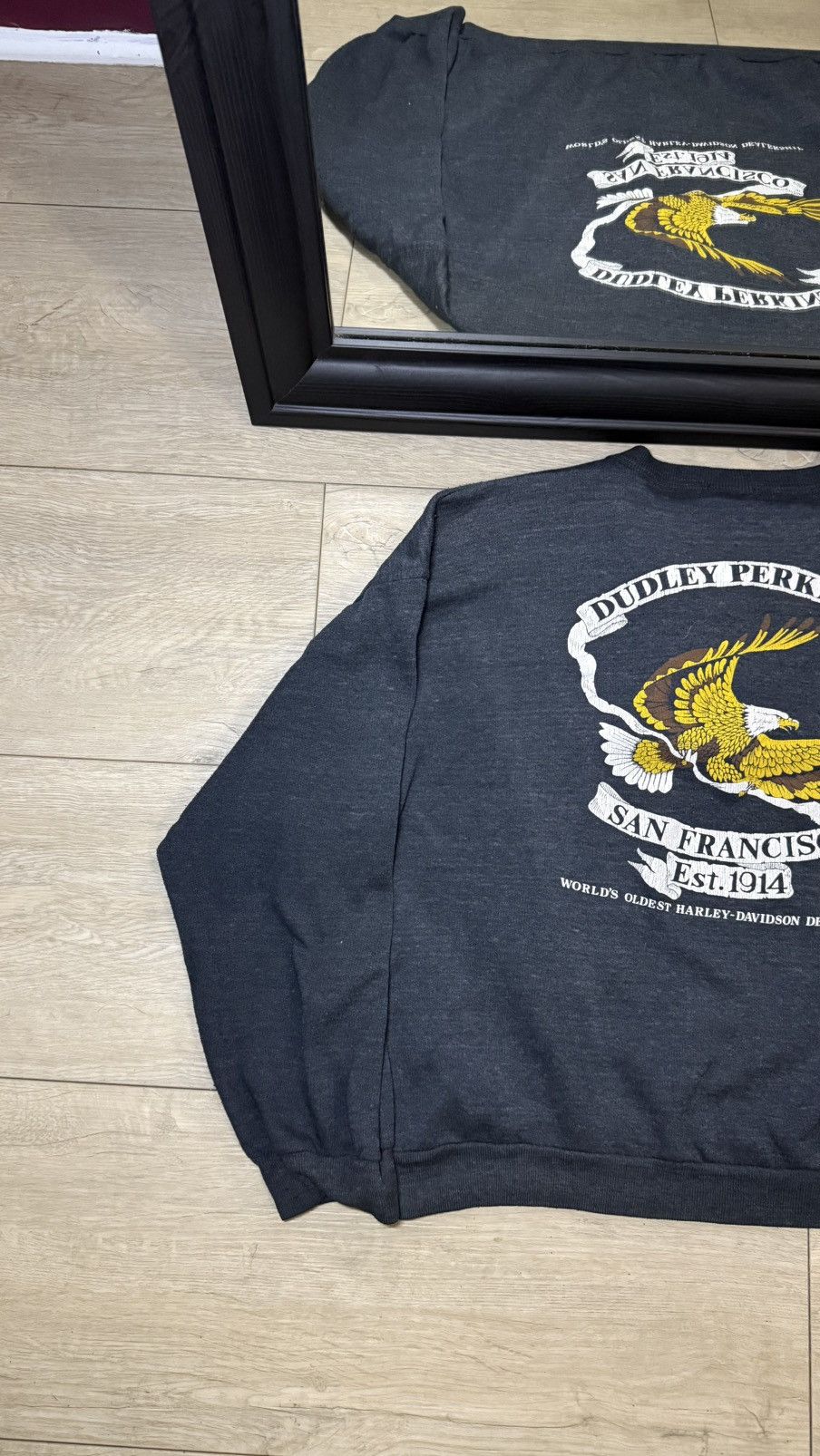 Harley Davidson Vintage / Y2K 1980s Harley Davidson San Fransisco Crewneck Size US M / EU 48-50 / 2 - 4 Thumbnail