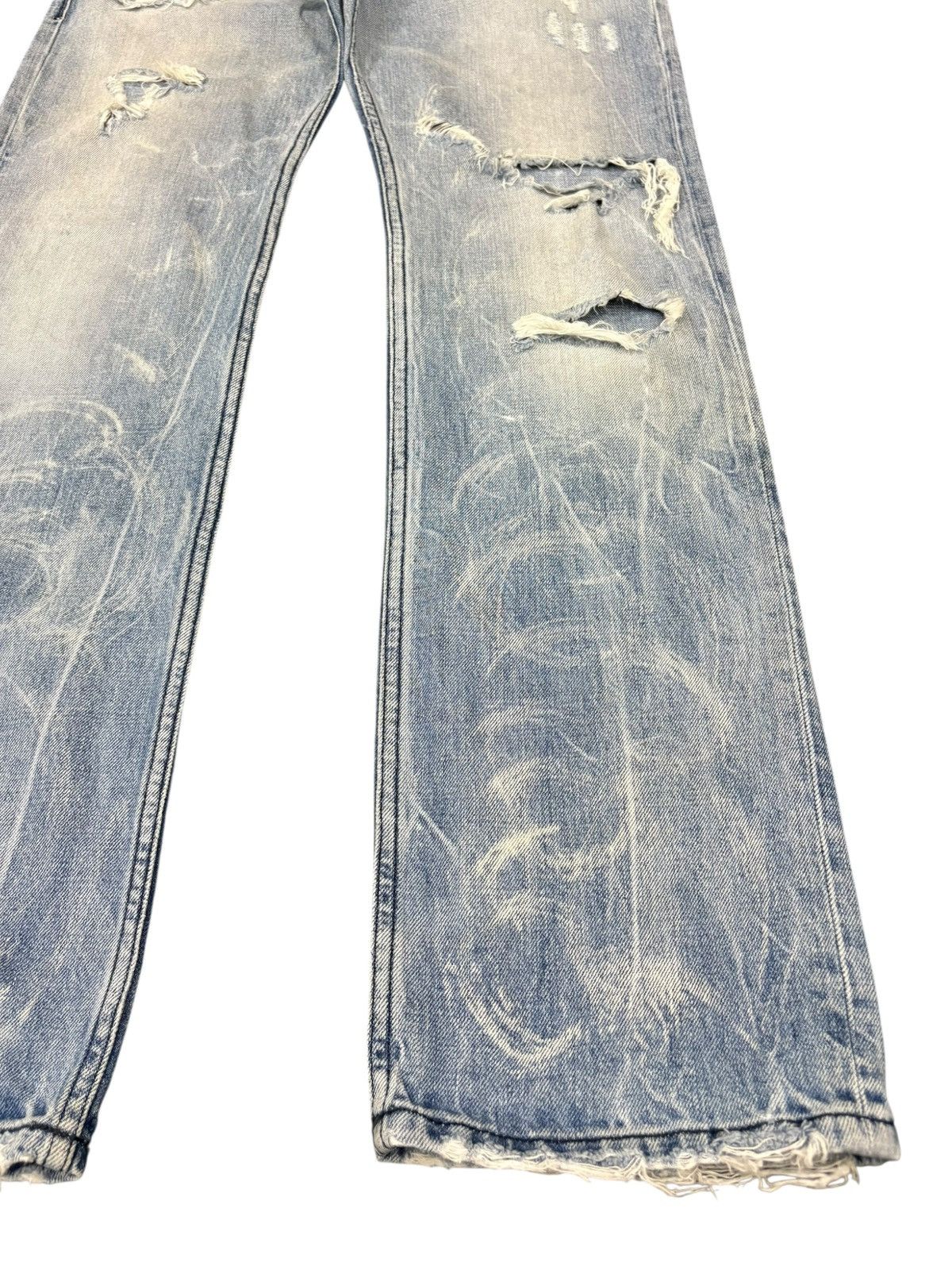 Other Vintage Italy Diesel Safado Faded Wash Distress Loose Jeans Size US 34 / EU 50 - 6 Thumbnail