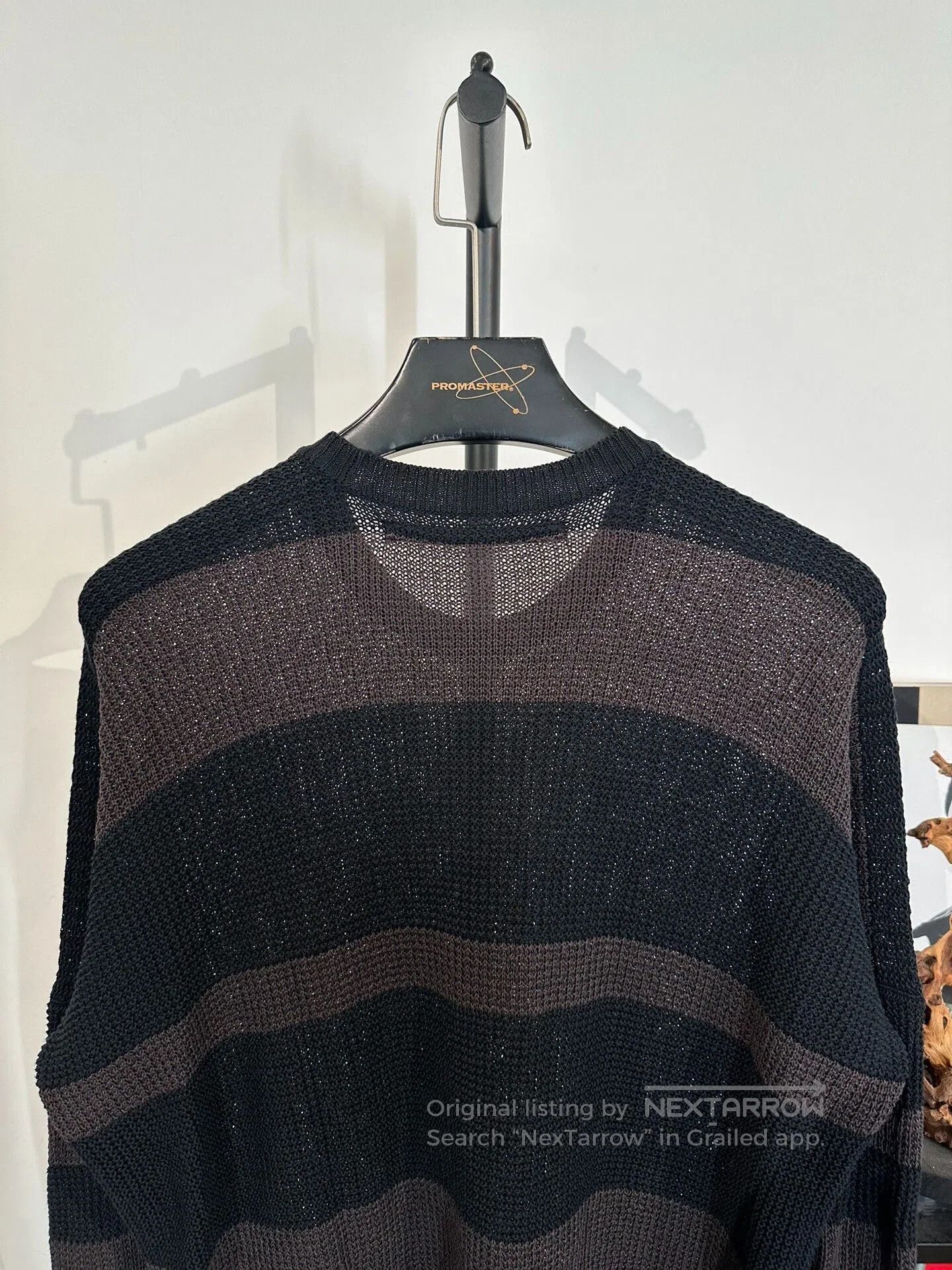 Julius Julius_7 Knit Striped Pullover Sweater. Size US S / EU 44-46 / 1 - 4 Thumbnail