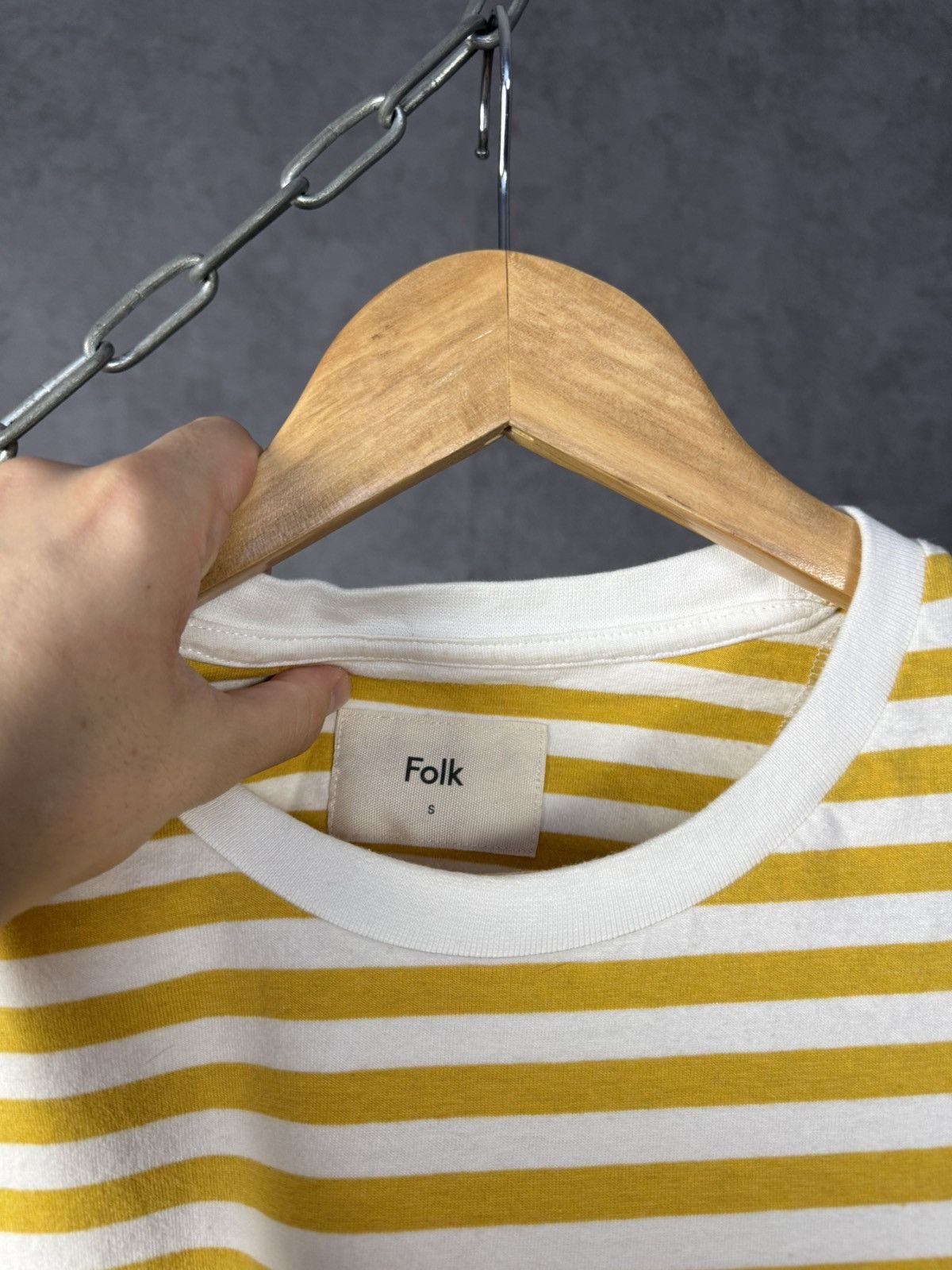 Folk Folk designer striped tee Size US S / EU 44-46 / 1 - 3 Thumbnail