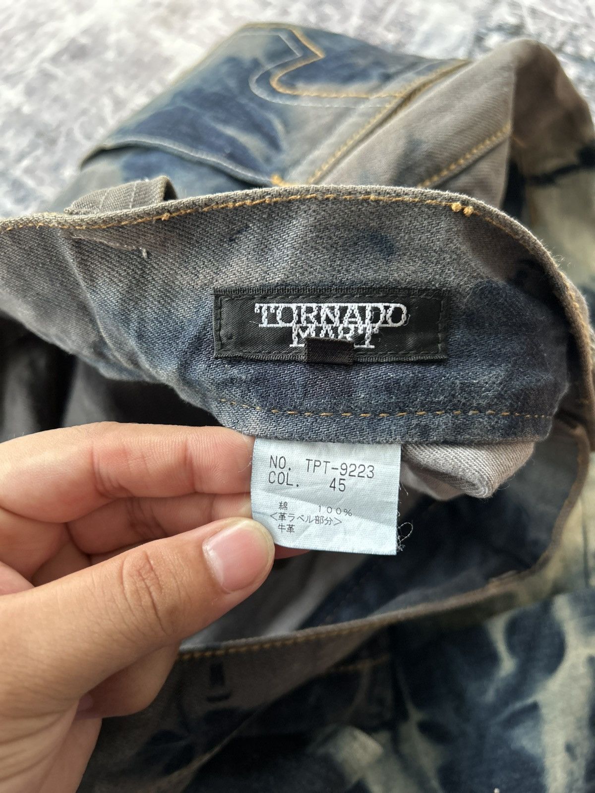 Tornado Mart Tornado Mart Flared Washed Snake Denim Size US 34 / EU 50 - 21 Thumbnail