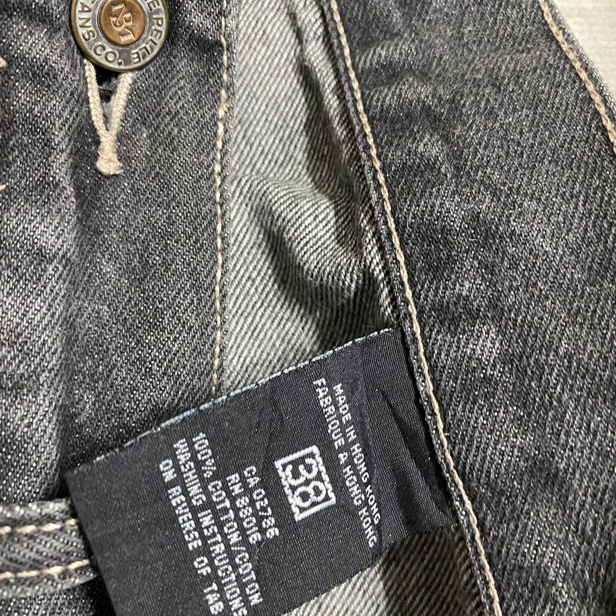 Pelle Pelle Vintage Y2K Pelle Pelle Black Denim Baggy Jeans Size US 38 / EU 54 - 19 Thumbnail